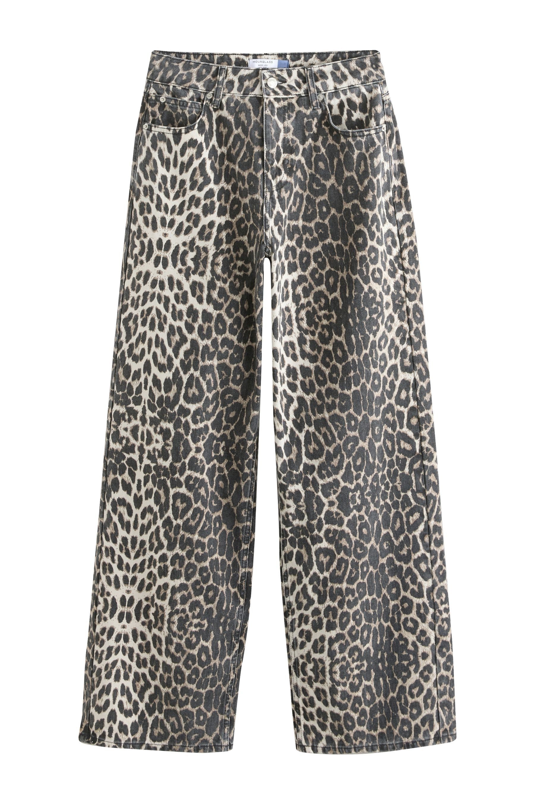 Next Weite Jeans Hourglass Jeans mit weitem Bein aus Baumwolle (1-tlg) günstig online kaufen