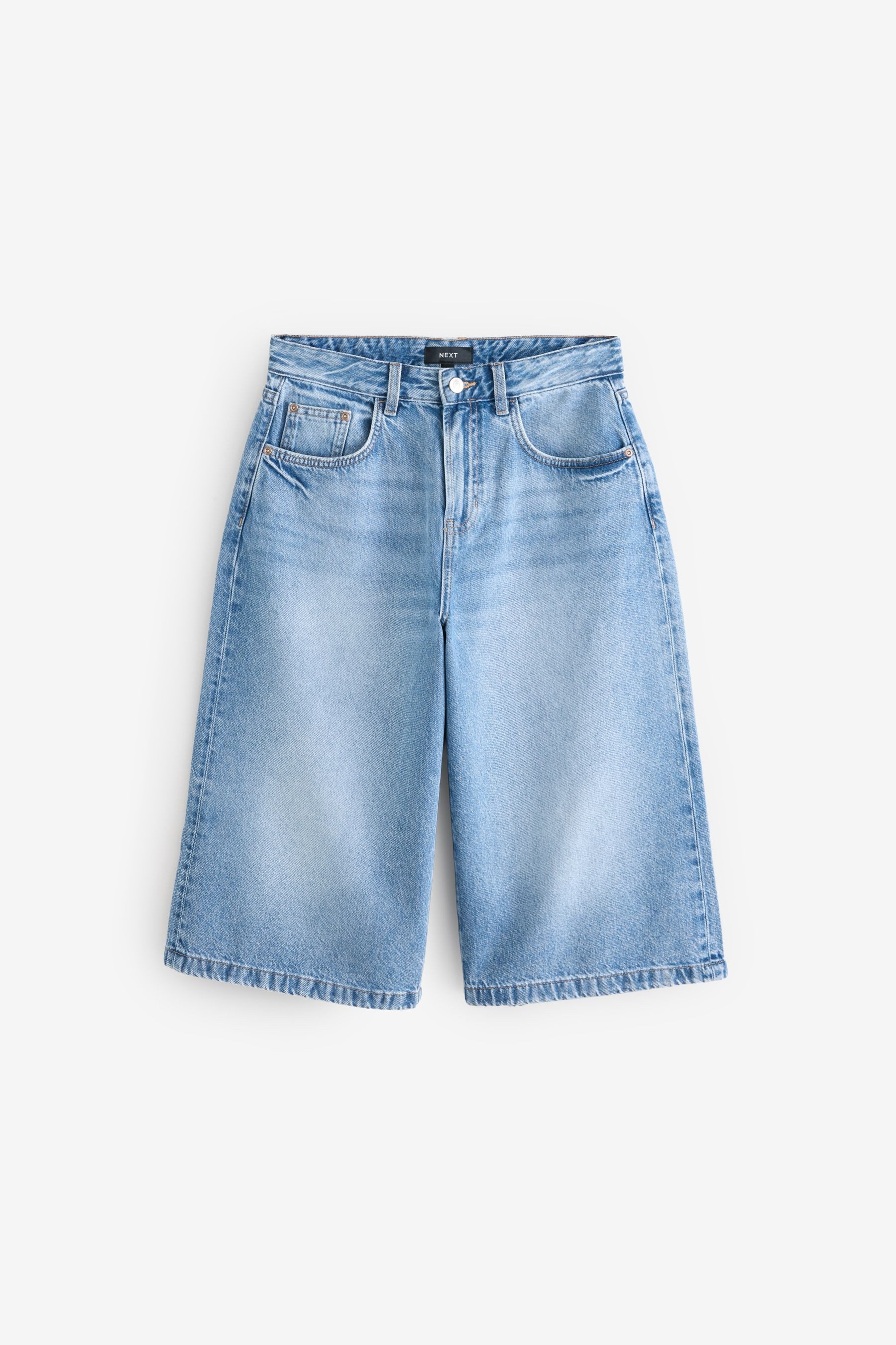 Next Jeansshorts Langer Jeansshorts aus 100 % günstig online kaufen