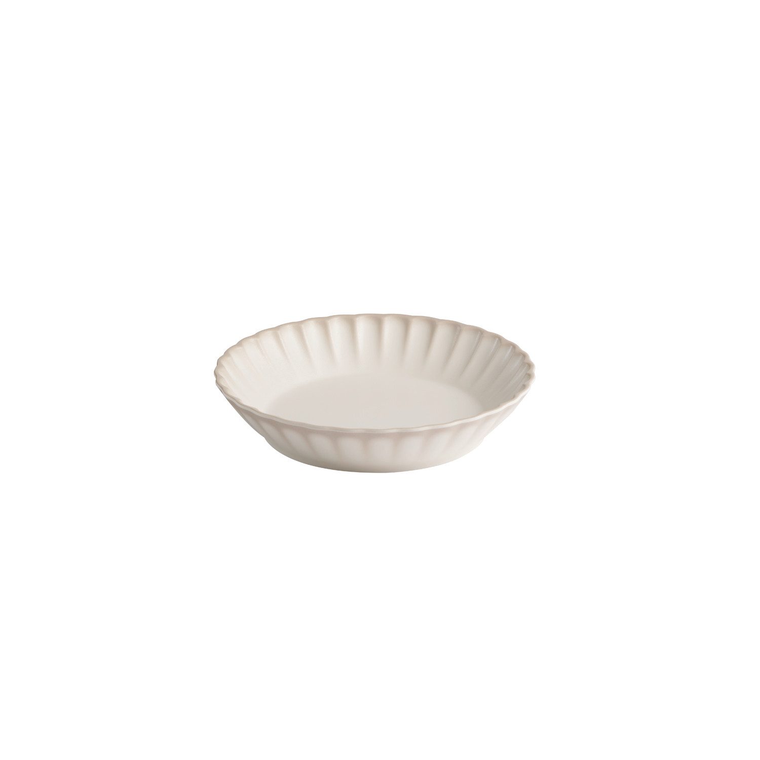 APS Teller ARUMI, (1 St), H: 3 cm, Melamin, weiß / beige