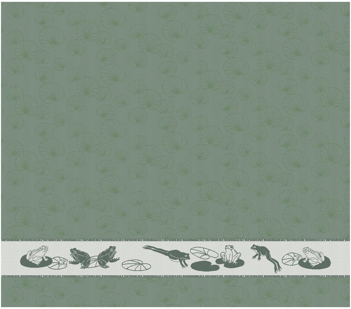 Geschirrtuch + Küchentuch Froggy, Combi-Set: 4-tlg., 2x 2x bestehend aus (Set, DDDDD Geschirrtuch)