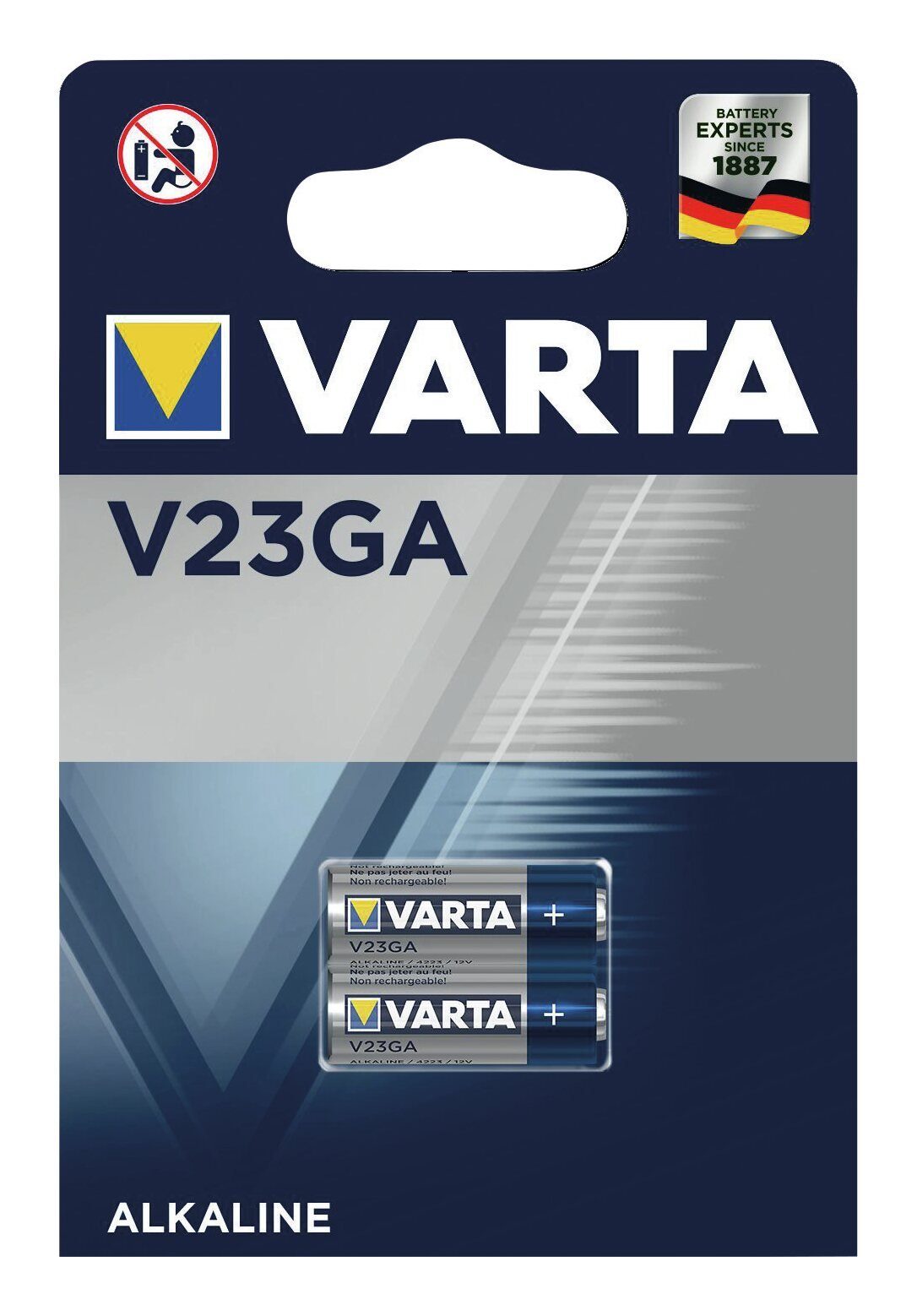 VARTA Batterie, Electronics V23GA 2-er Blister