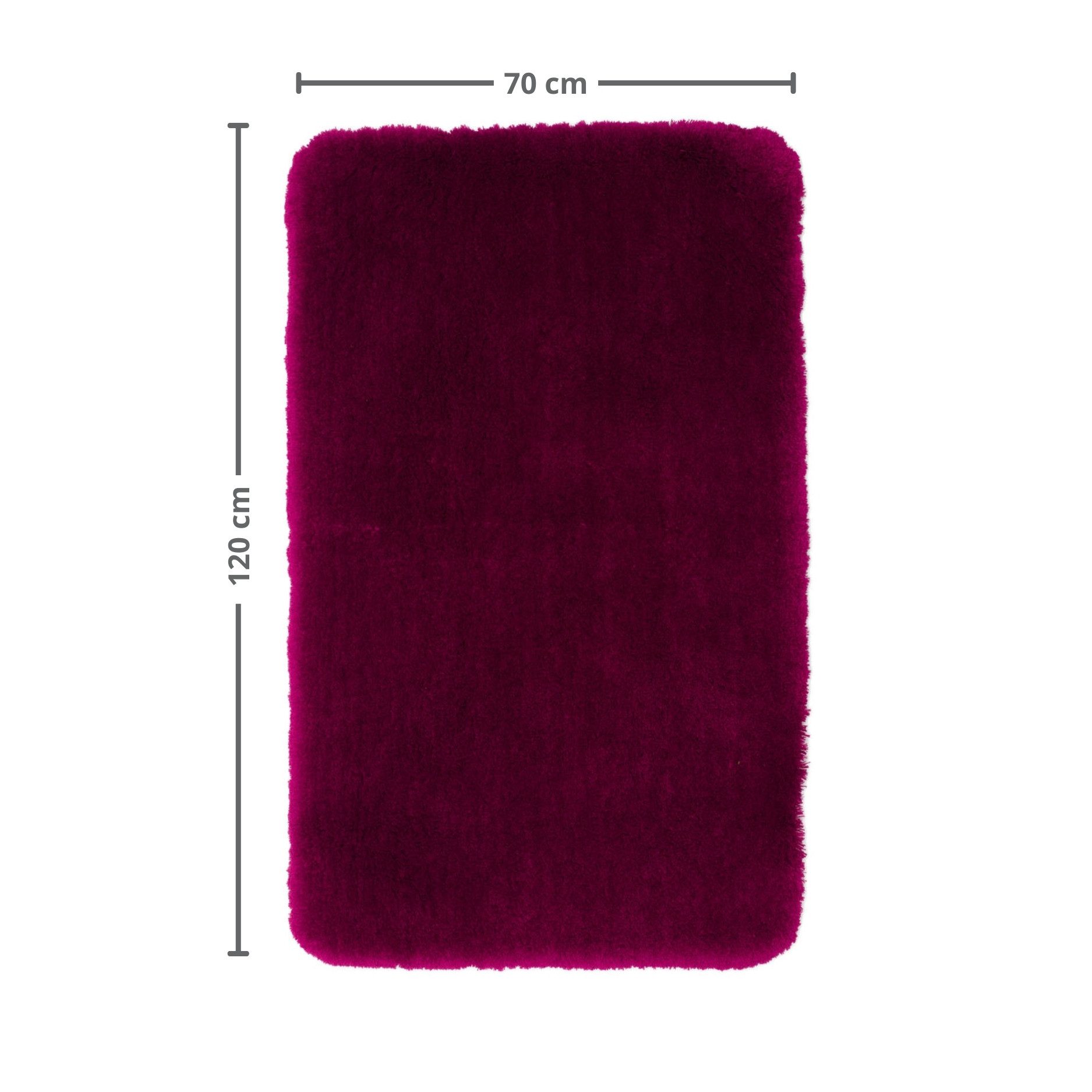 liebling Badematte Superior, rutschhemmend beschichtet, schnell trocknend, strapazierfähig, fußbodenheizungsgeeignet, Polyester, rechteckig, kuschelig weiches Polyester, in vielen verschiedenen Größen und Farben