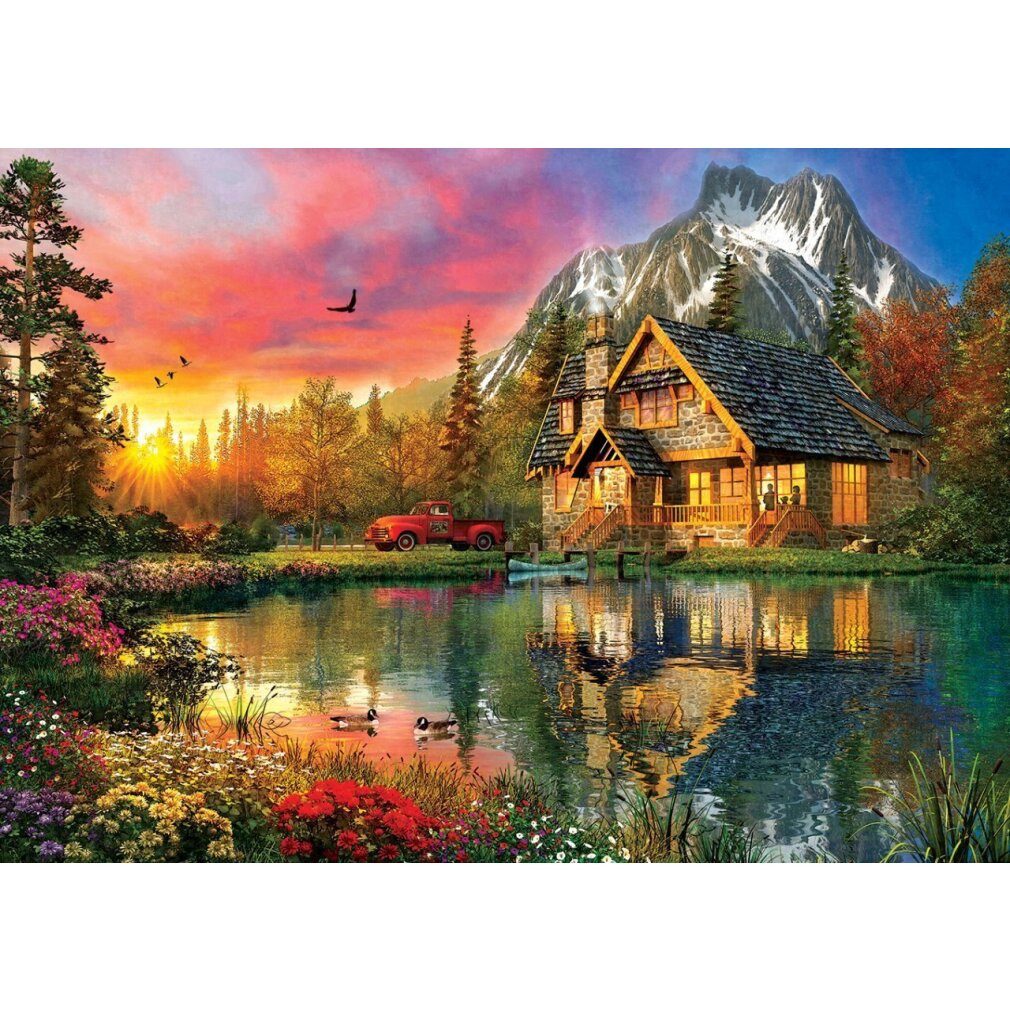 ART PUZZLE Puzzle Puzzle Vier Jahreszeiten in einem Moment 2000 Teile, Puzzleteile