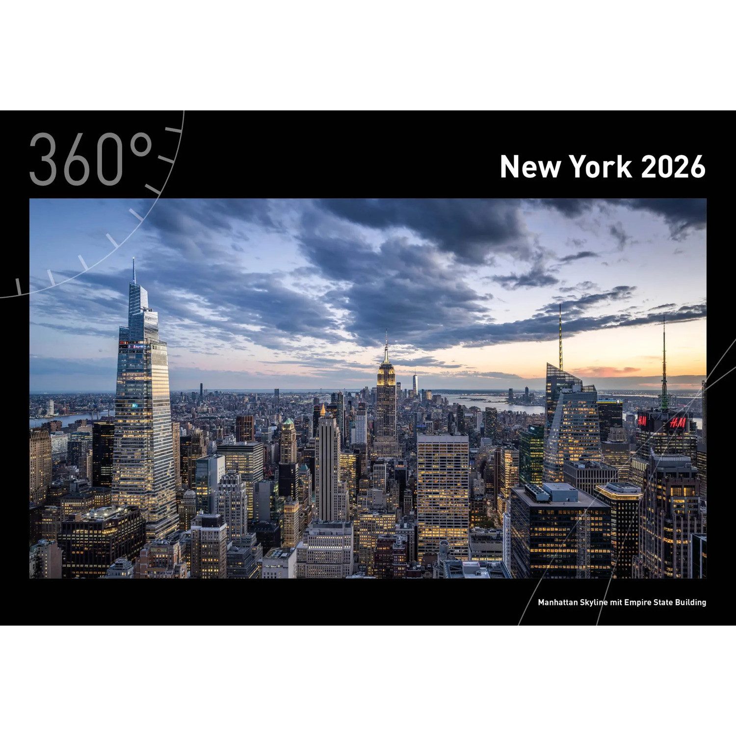 WALTER Wandkalender New York Premiumkalender 2026