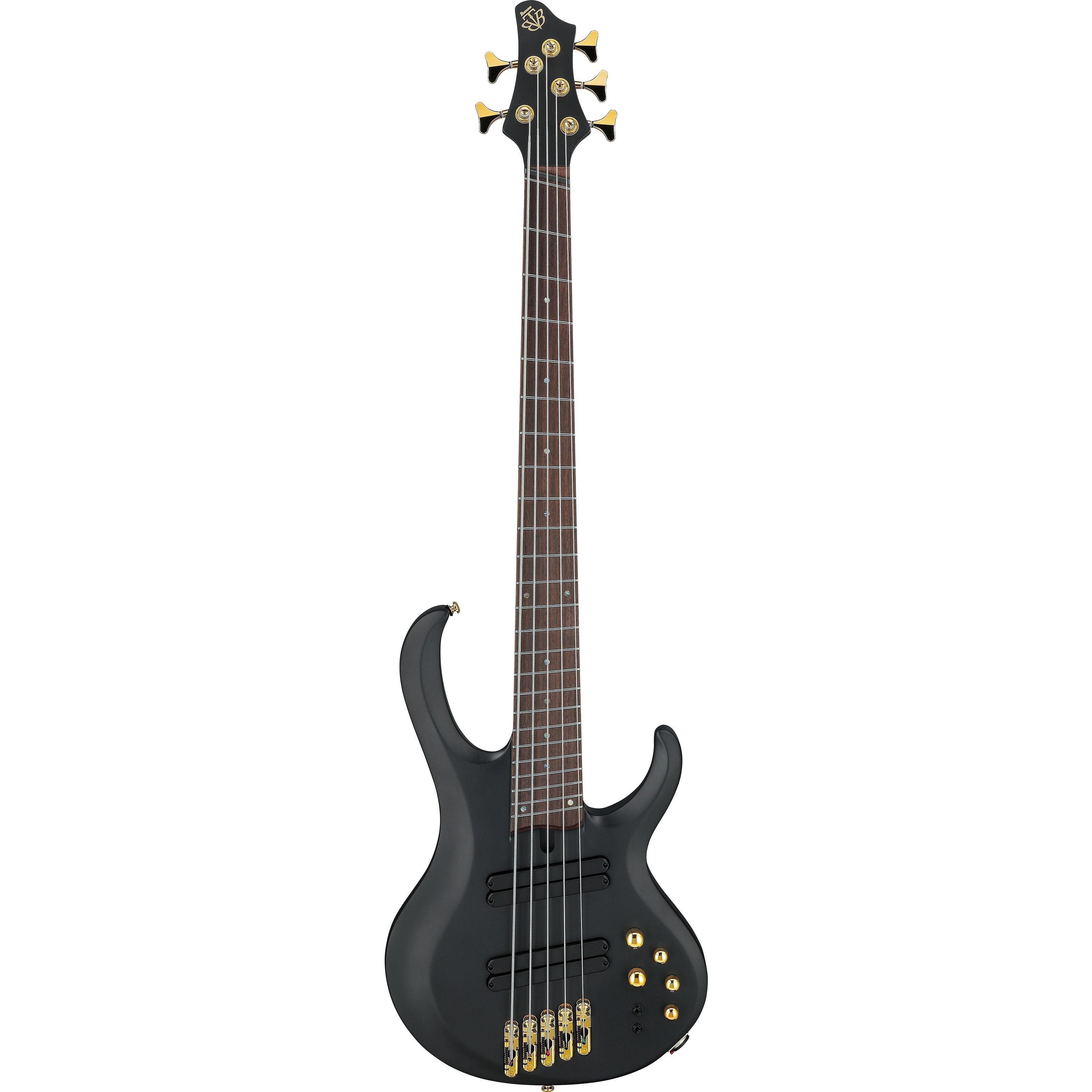 Ibanez E-Bass, Bass Workshop BTB605LM-BKF Black Flat - E-Bass