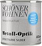 SCHÖNER WOHNEN-Kollektion Wandfarbe »Trendstruktur Metall-Optik«, 375 ml, silber, glänzende Effektfarbe für metallischen Look, Bild 1