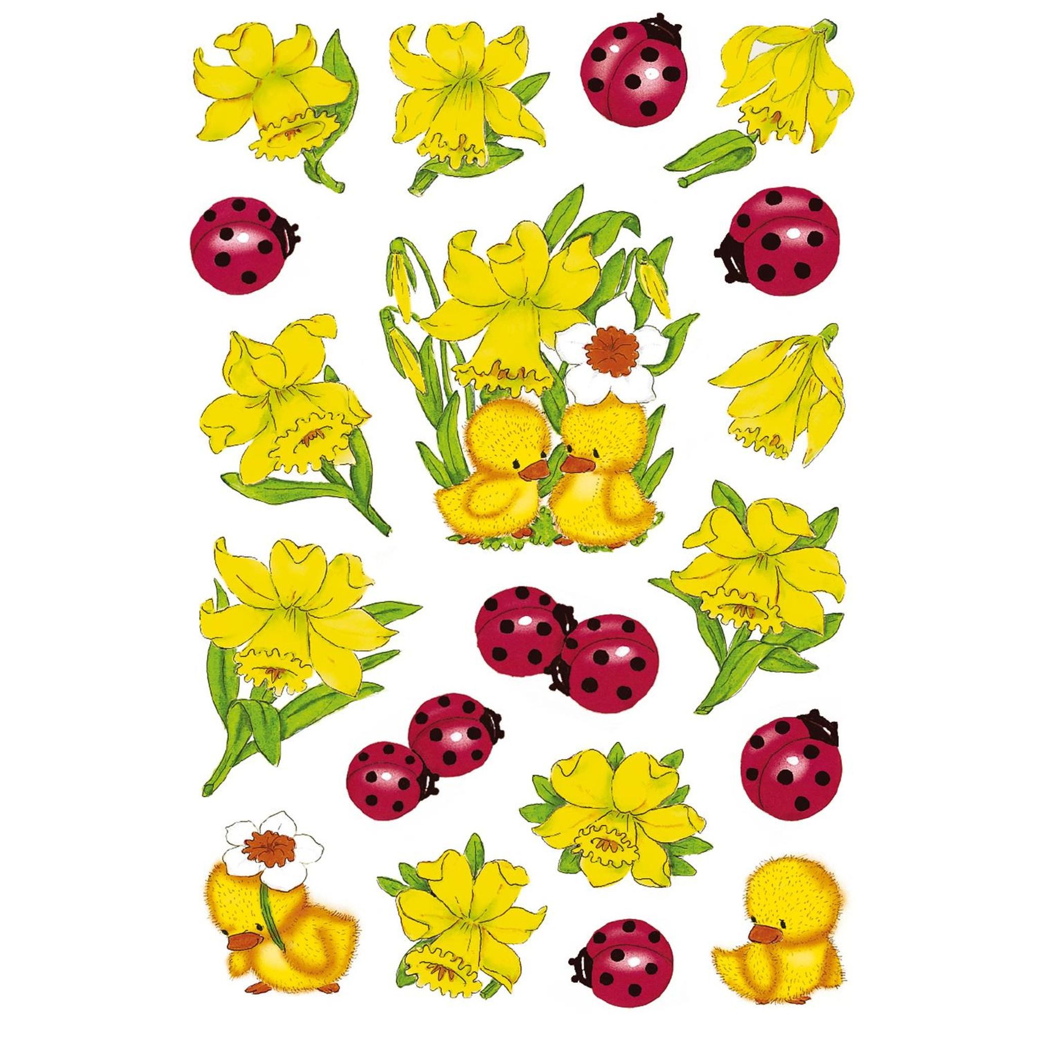 HERMA Sticker Herma Sticker DECOR Ostern Osterglocken 3 Bl