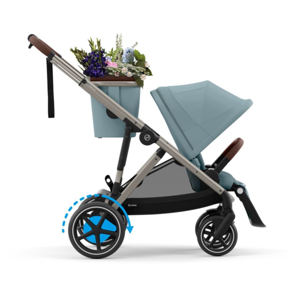 Cybex Kombi-Kinderwagen e-Gazelle S Kinderwagen mit E-Antrieb