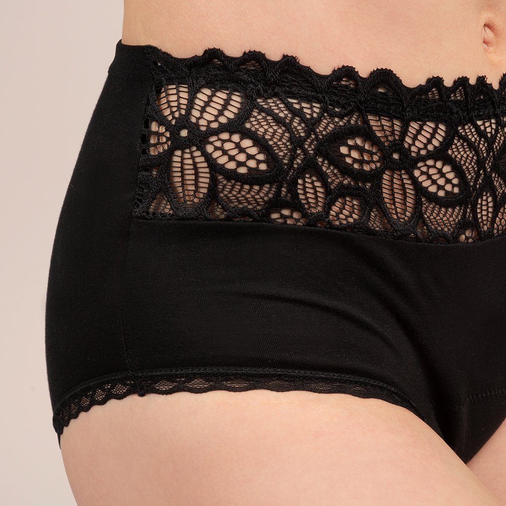 Taynie Inkontinenzslip Deluxe extra stark Inkontinenzunterwäsche / Inkontinenzslip aus Bio Baumwolle