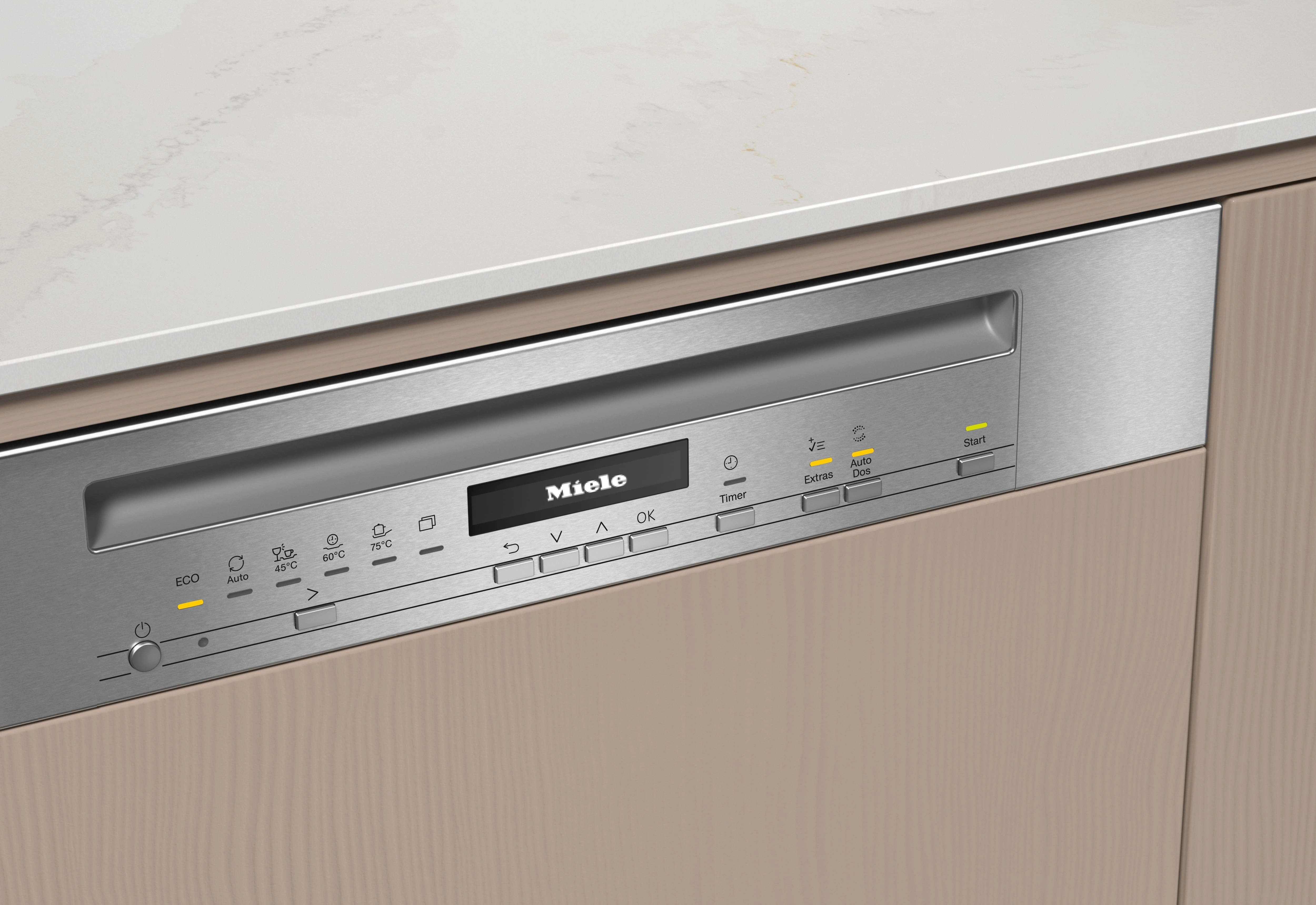 Miele teilintegrierbarer Geschirrspüler XXL G7137 SCi XXL AD 125 Edition, 14 Maßgedecke