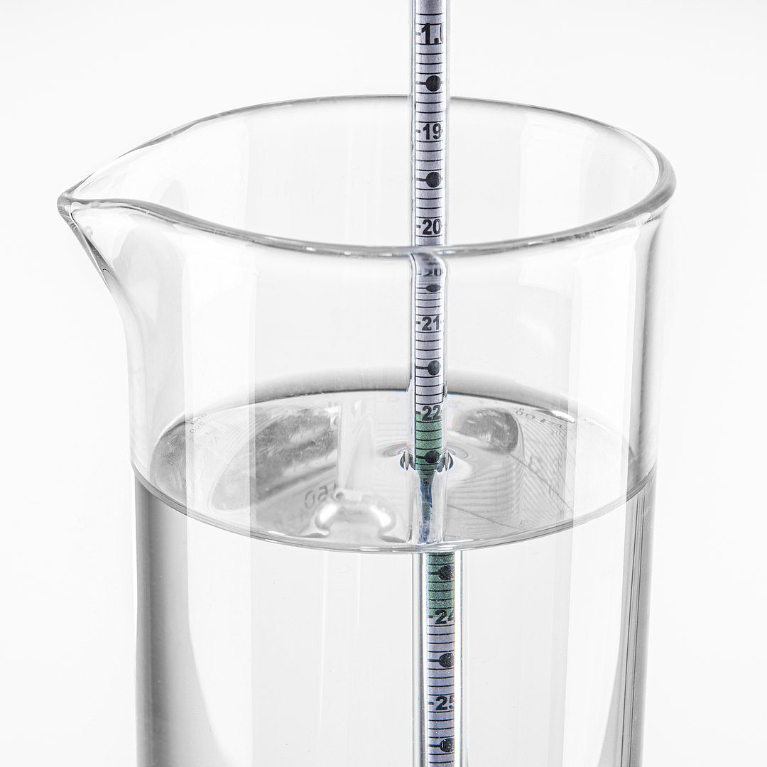 ARKA Biotechnologie GmbH Aquarium-Wassertest Arka Aräometer inkl.Thermometer Salzgehaltes/Dichte und Temperaturmess