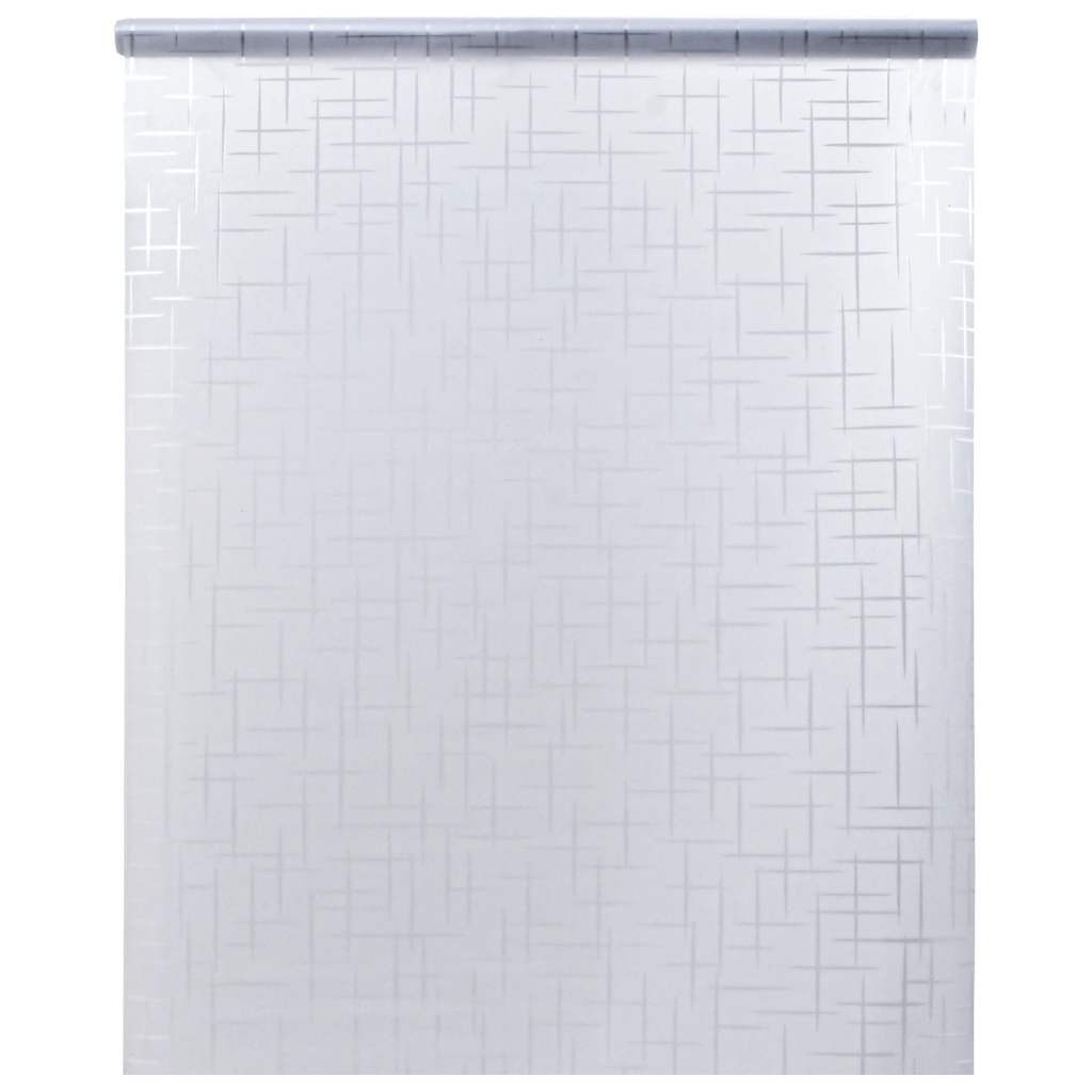 vidaXL Fensterfolie Fensterfolie Matt Sternen-Muster 45x500 cm PVC