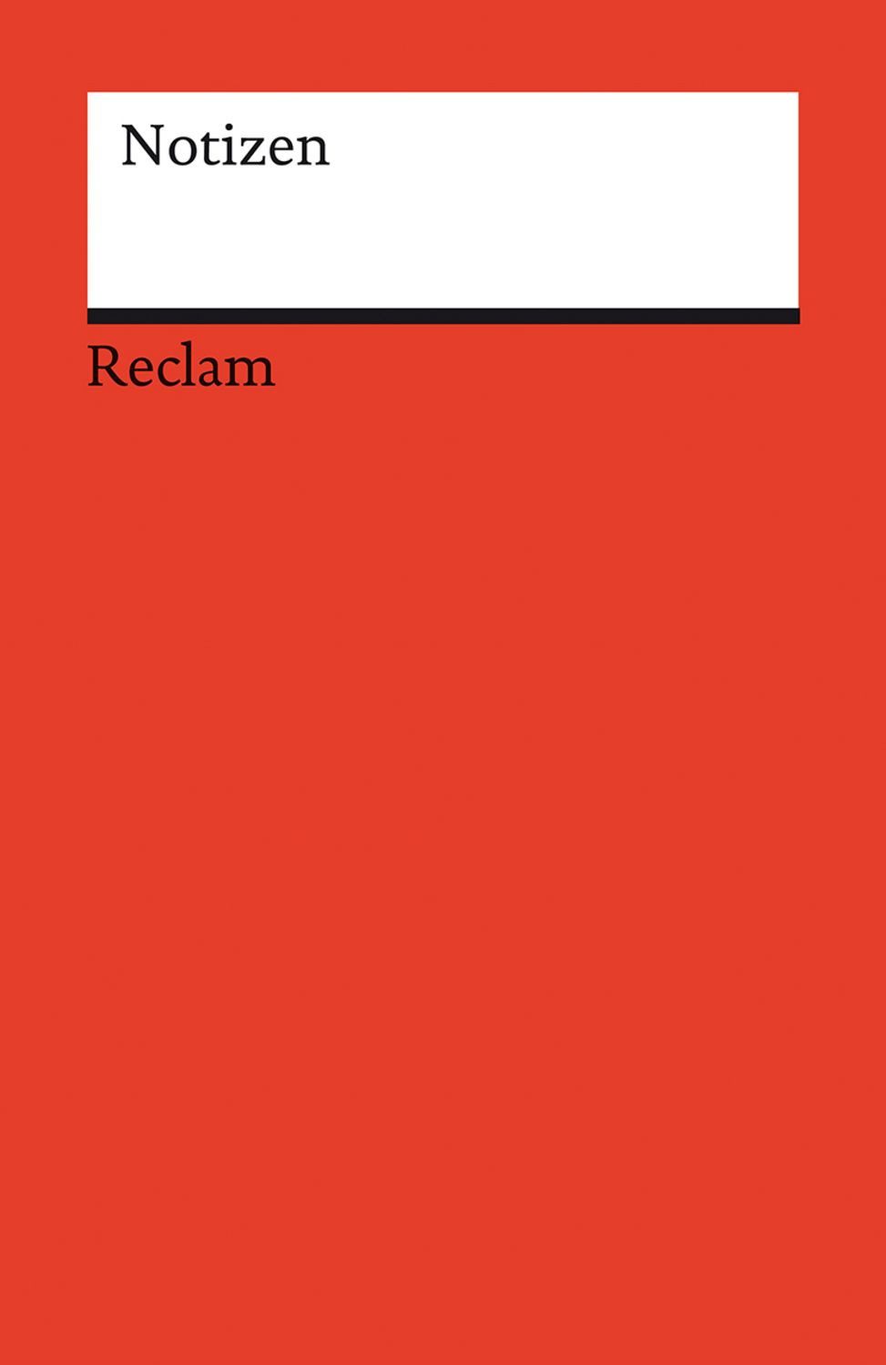 Notizbuch Notizen