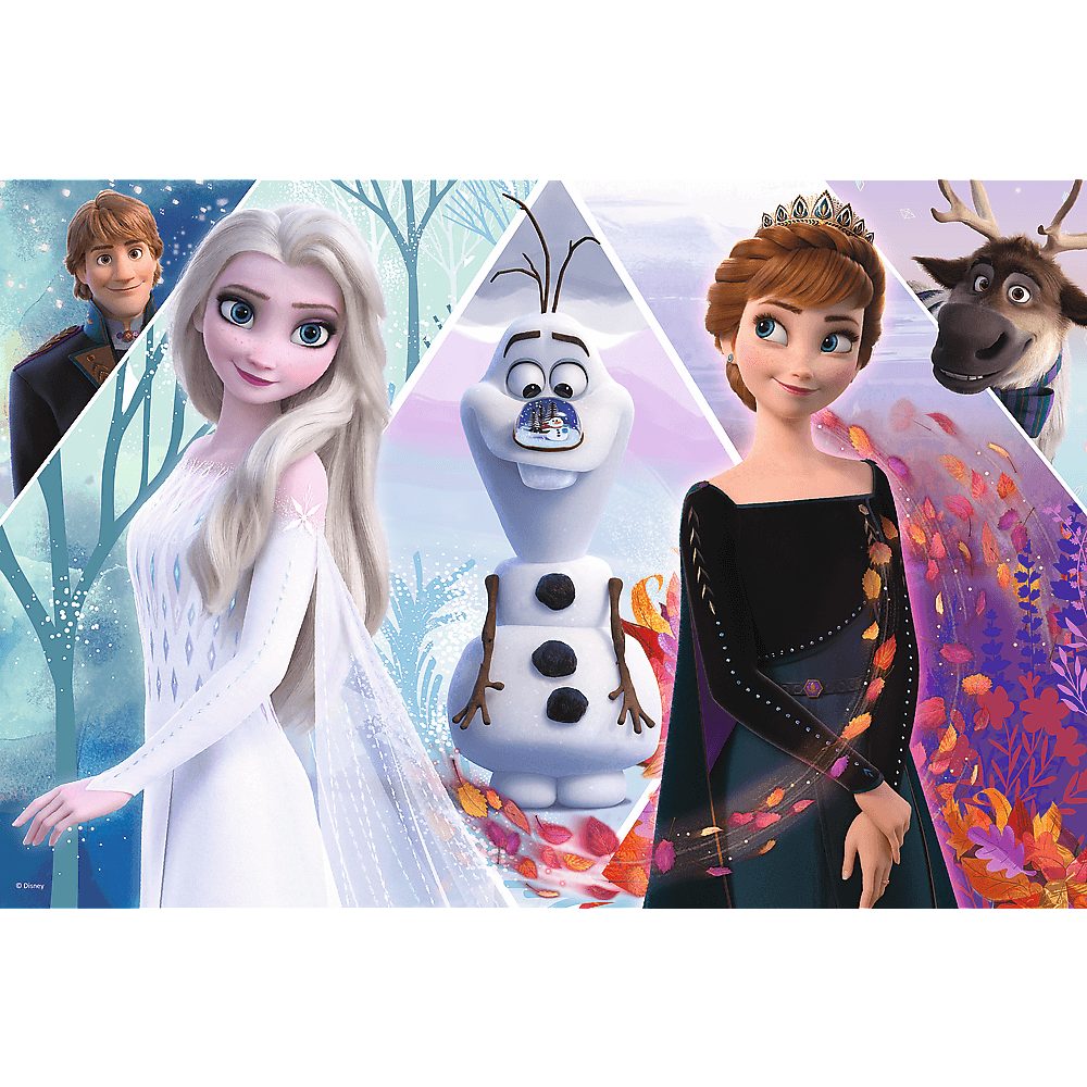 Puzzleteile, Trefl Teile in Trefl Made 100 100 Disney 16418 Puzzle Europe 2 Puzzle, Frozen