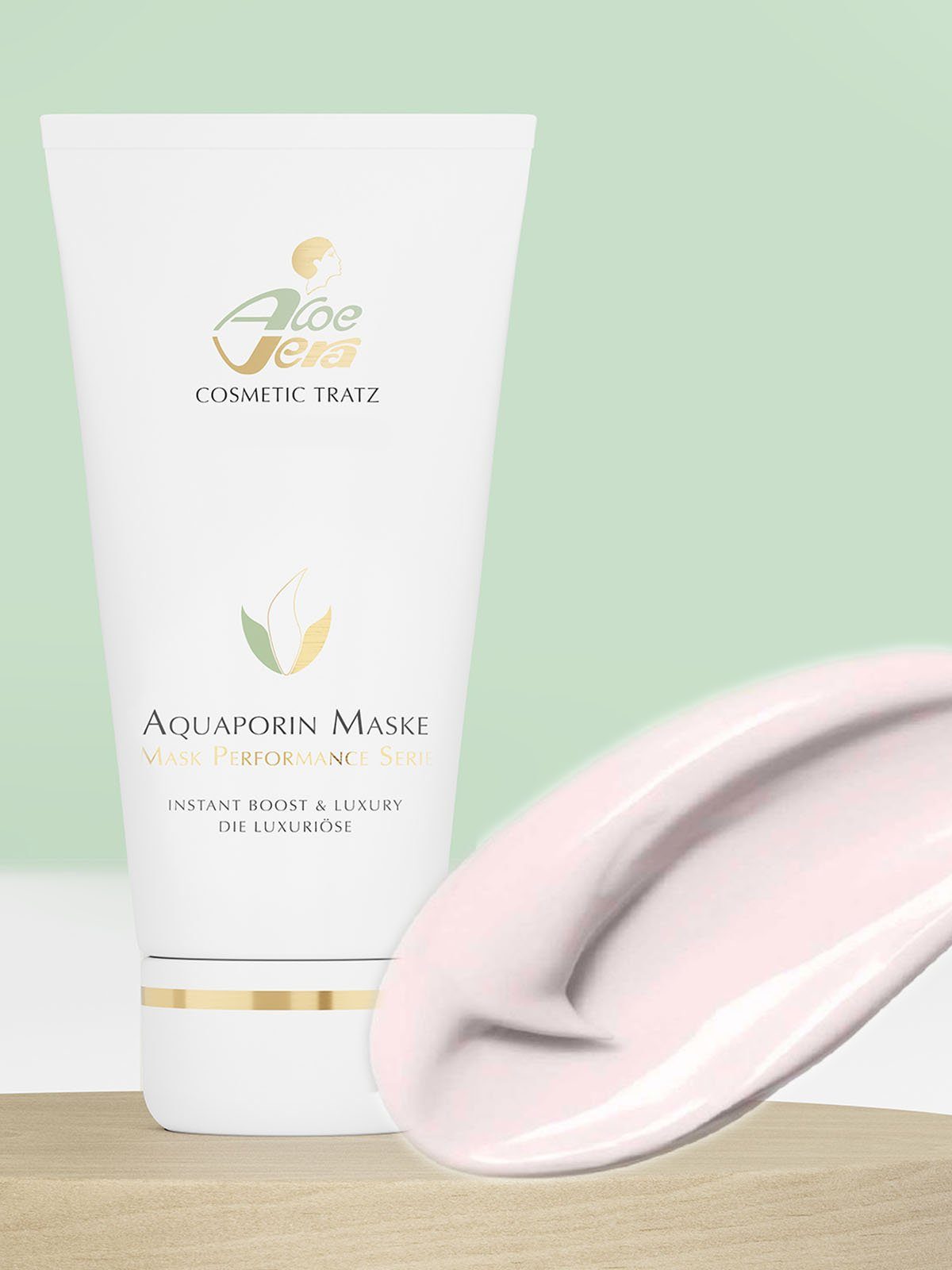 Aloe Vera Cosmetic Frei Tratz MASK und PEG’s PERFORMANCE 1-tlg., Aquaporin Anti-Aging von Parabenen Gesichtsmaske Maske Mineralölen, Maske