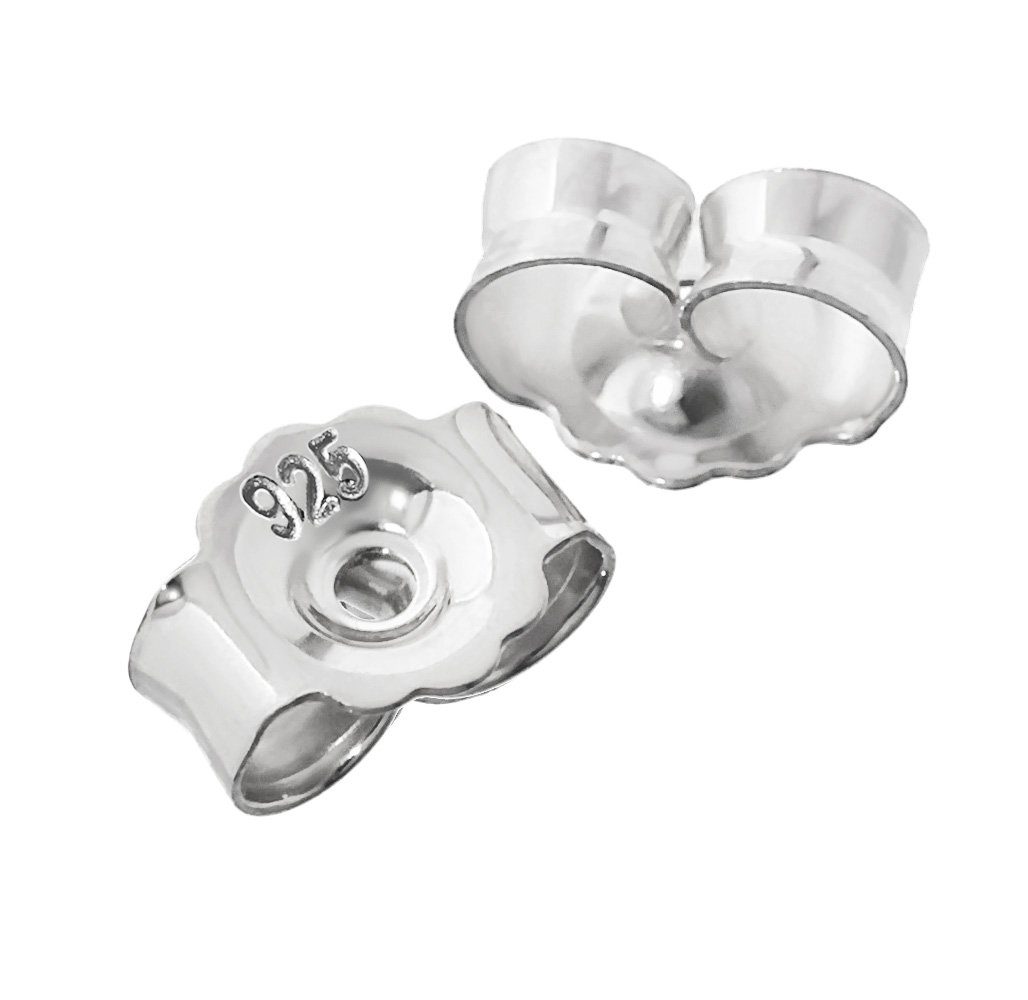 NKlaus Ohrstecker-Verschluss 1 Paar 925 Sterling Silber 5mm Butterfly Versc günstig online kaufen