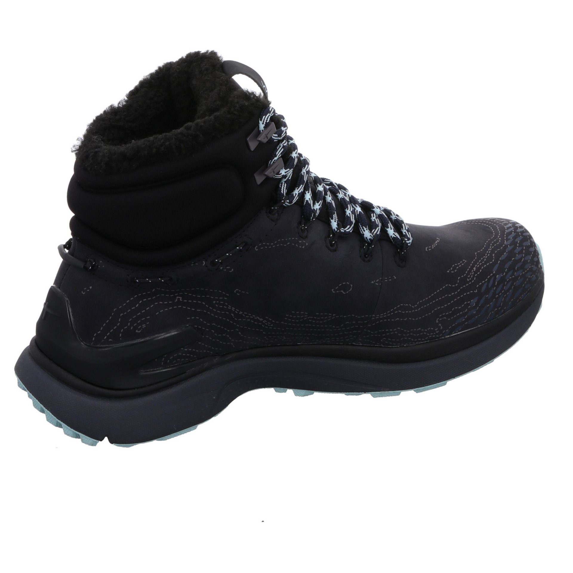 Tamaris Damen Outdoor Outdoorschuh Schuhe dunkel Leder-/Textilkombination blau Gore-Tex Outdoorschuh