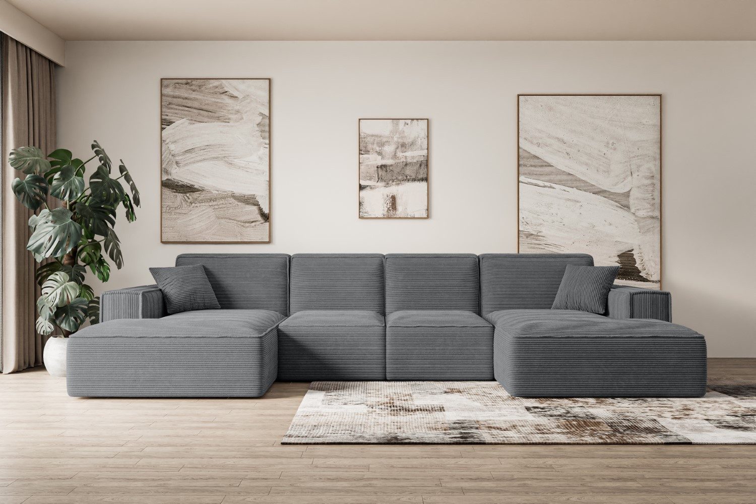 ALTDECOR Wohnlandschaft SIERRA-U, Sofa Praktische Bequeme günstig online kaufen