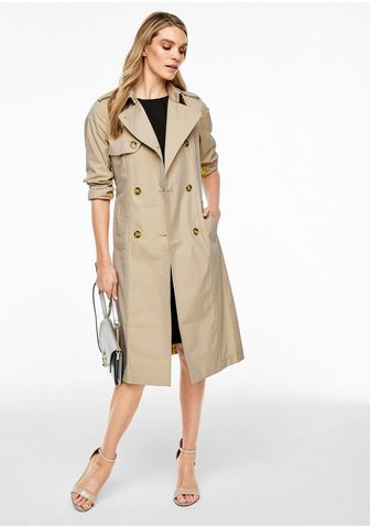 Twill-Trenchcoat