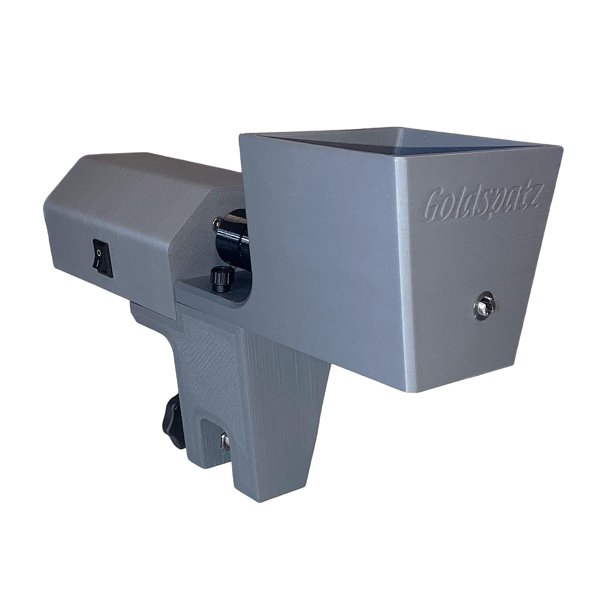 Goldspatz Spätzlepresse Goldspatz Profi MAX elektrische Spätzlemaschine, Standard-Version, Für 5 kg Teig pro Stunde, Biologisch abbaubarer Kunststoff, 3D-Druck