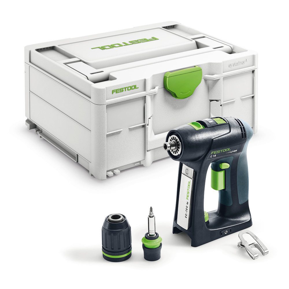 FESTOOL Akku-Bohrschrauber Akku-Bohrschrauber C 18-Basic