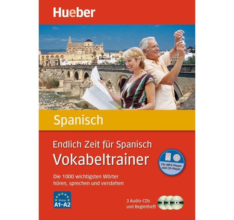 Hörspiel-CD Endlich Zeit für Spanisch - Vokabeltrainer, mit 1 Audio-CD, mit 1 B...