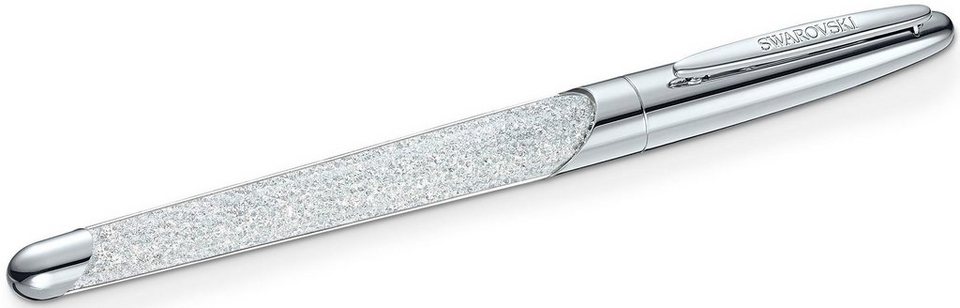 Swarovski Drehkugelschreiber Crystalline, (1-tlg), mit Swarovski®  Kristallen, Edles Schreibgerät, mit dem Sie niveauvoll Stilsicherheit  beweisen