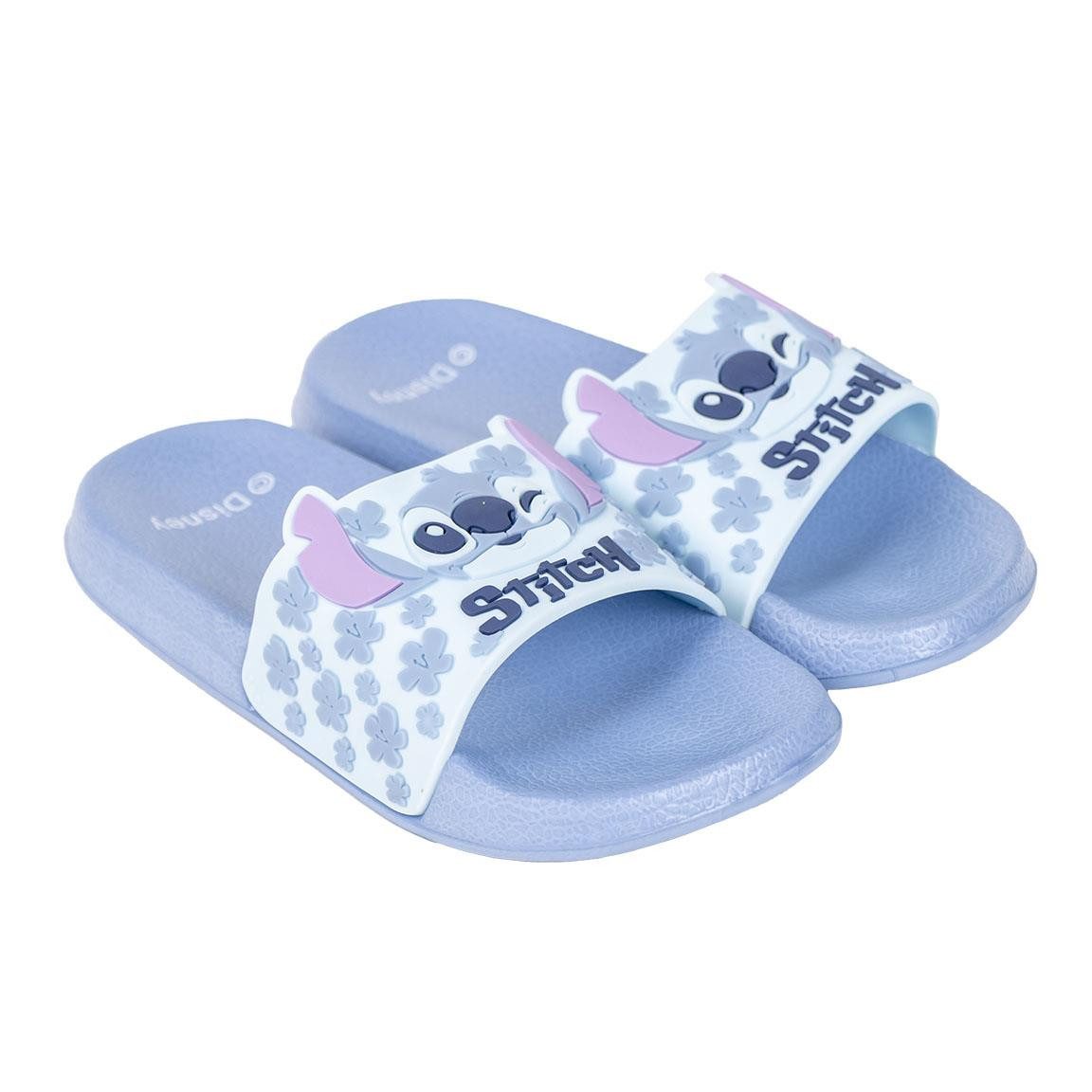 Lilo & Stitch Lilo & Stitch Badeschuhe, Hellblau, Badeschlappen, super soft leicht Badeschuh