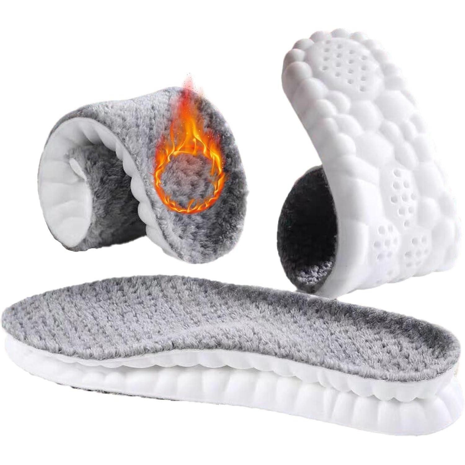 LuxusKollektion Thermosohlen Thermoeinlegesohle Warme Winter Schuheinlagen Damen Herren Dicke