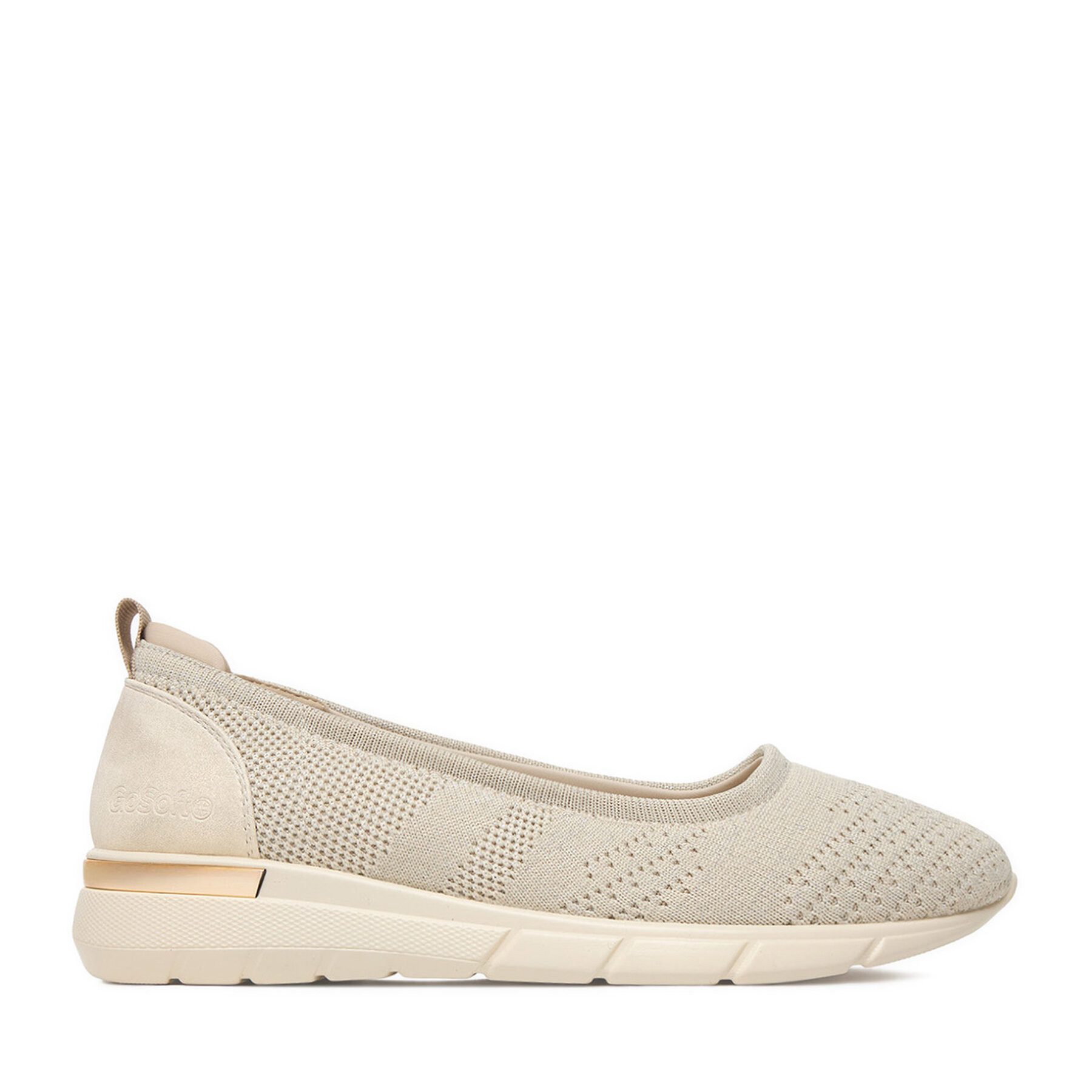 Go Soft Go Soft Damen Ballerinen Beige Ballerina