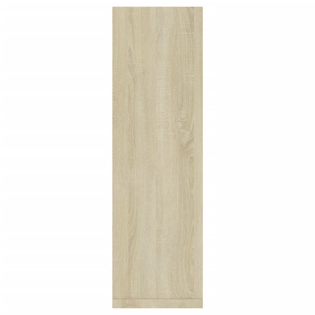 2 Stk. Sonoma-Eiche furnicato Wandregal Wandregale cm 50x15x50 Holzwerkstoff