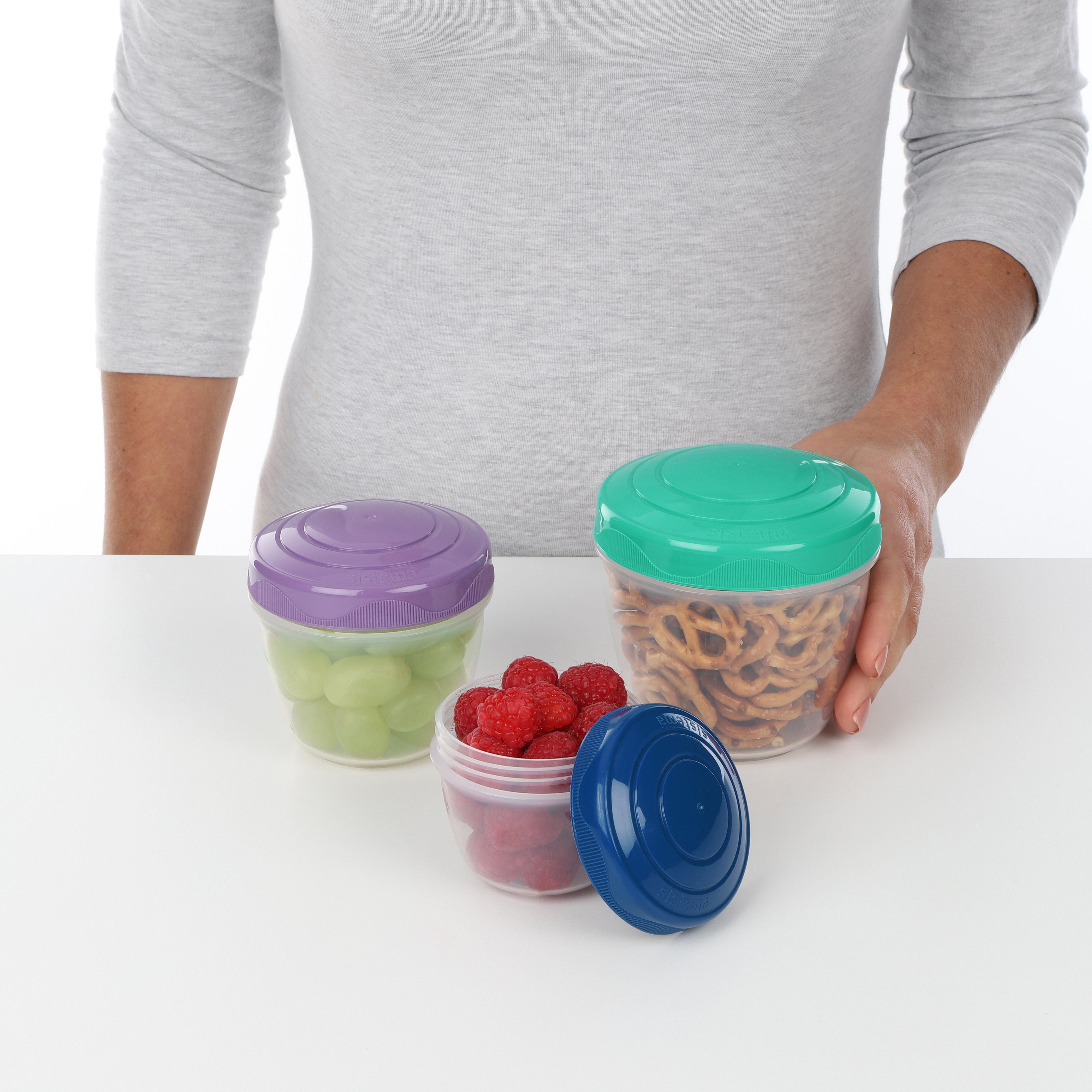 sistema Aufbewahrungsbox Sistema Snack´n Nest 3er günstig online kaufen