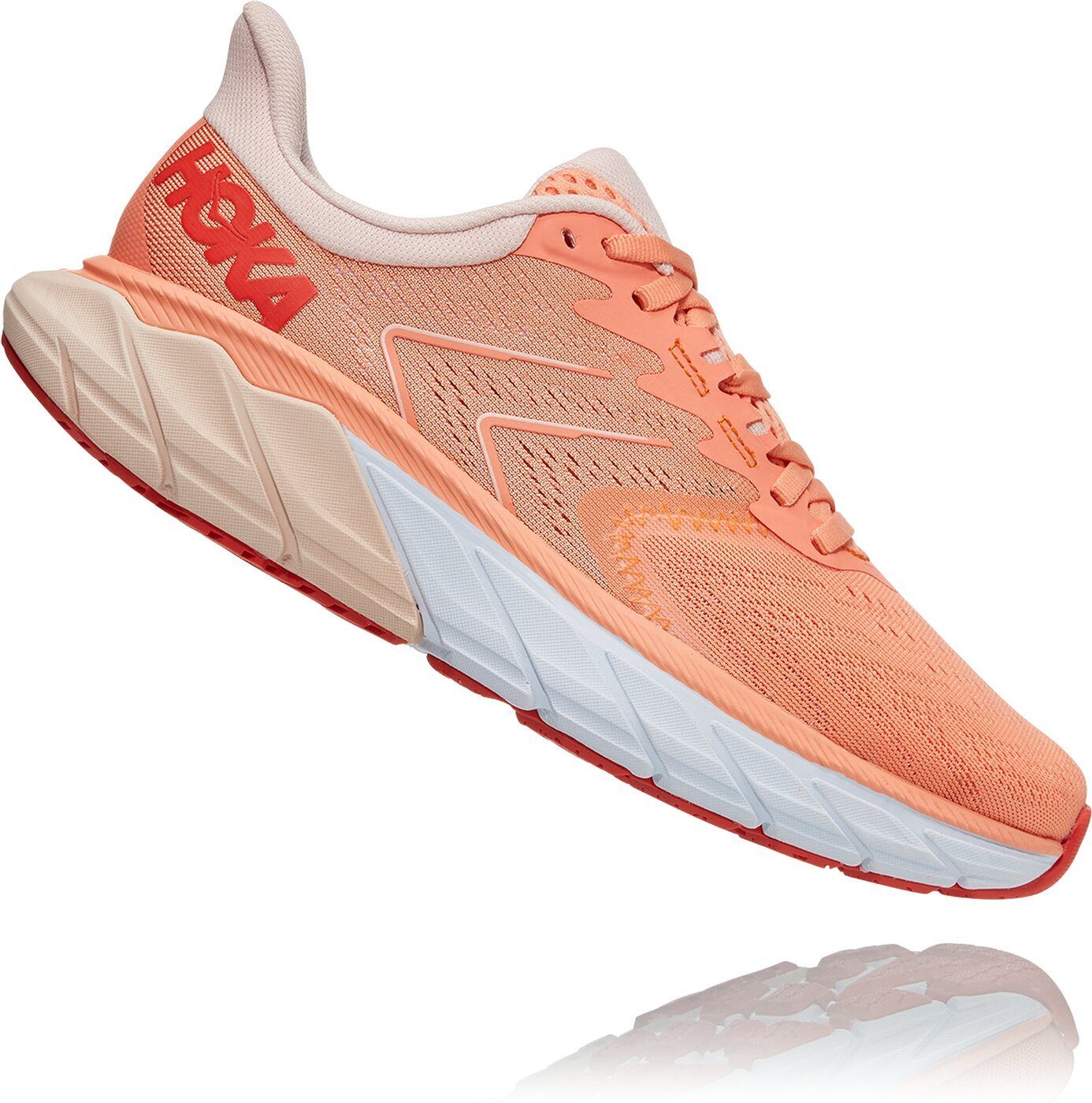 Hoka One One W ARAHI 5 CANTALOUPE / SILVER PEONY Laufschuh