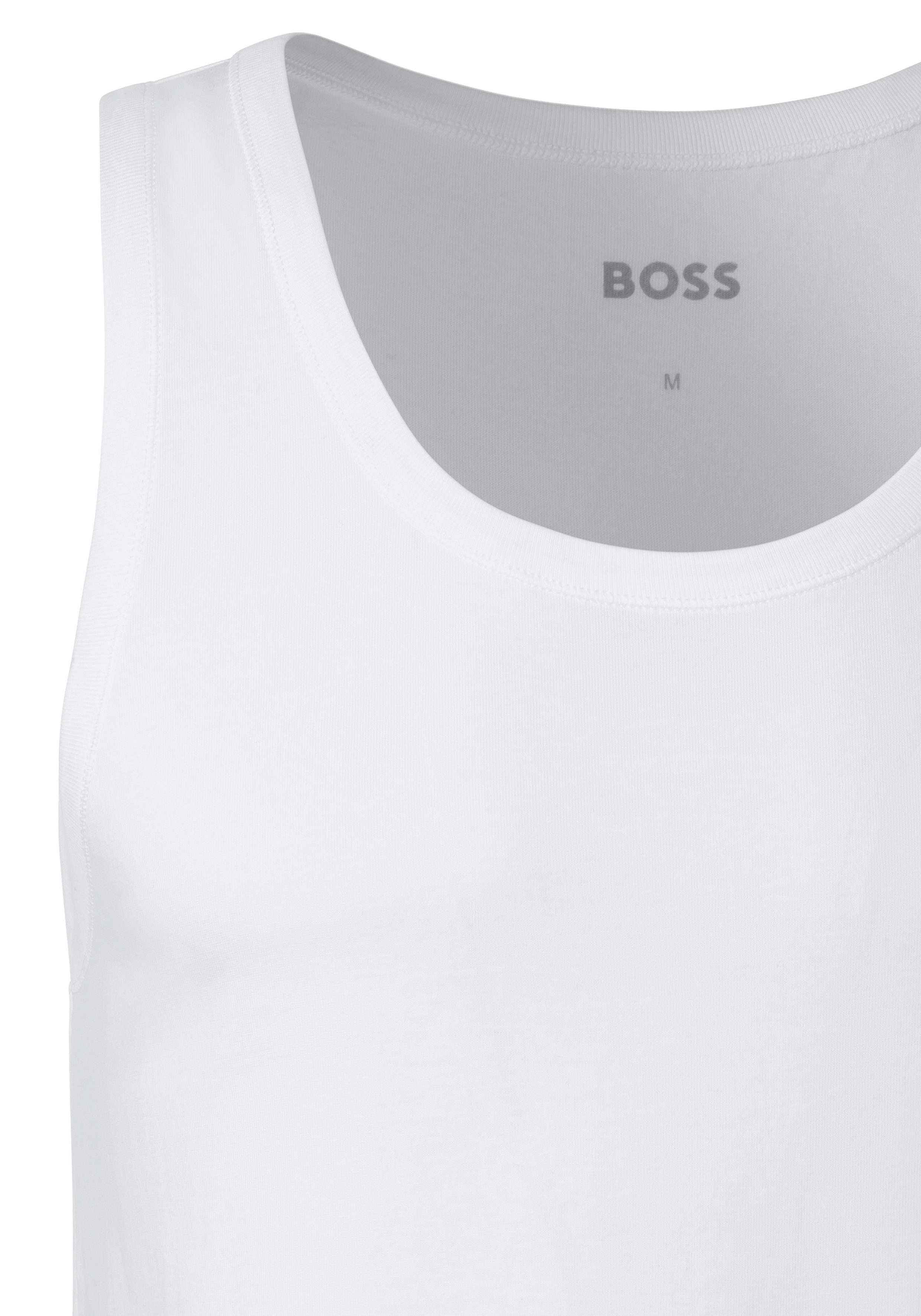 Top Tank (Packung, 3-St) 3P BOSS Weiss CO Unterhemd (100)