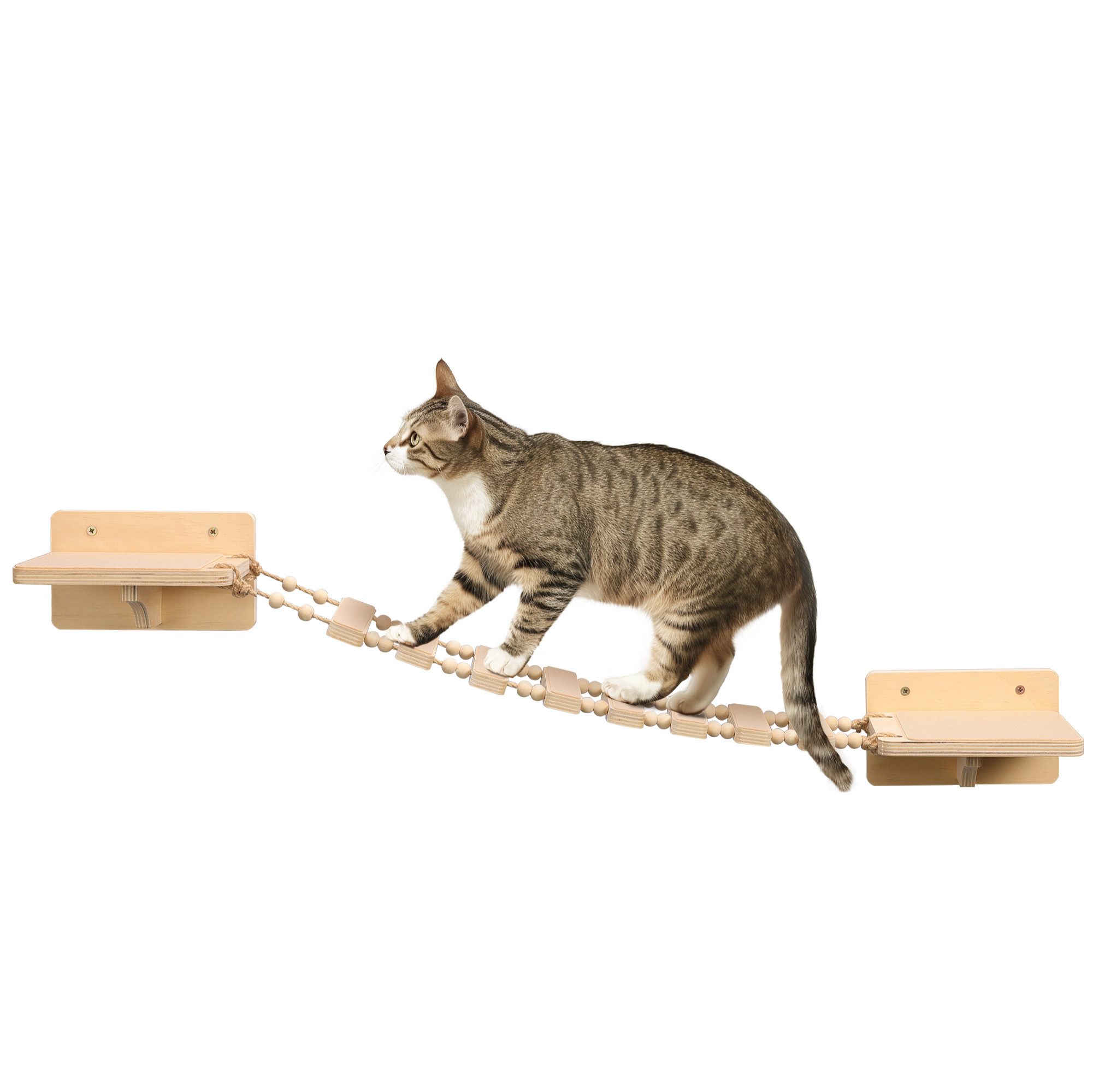 Kratzpappe Katzen Kletterwand - Katzen Wandelemente - Kletterwand Katzen