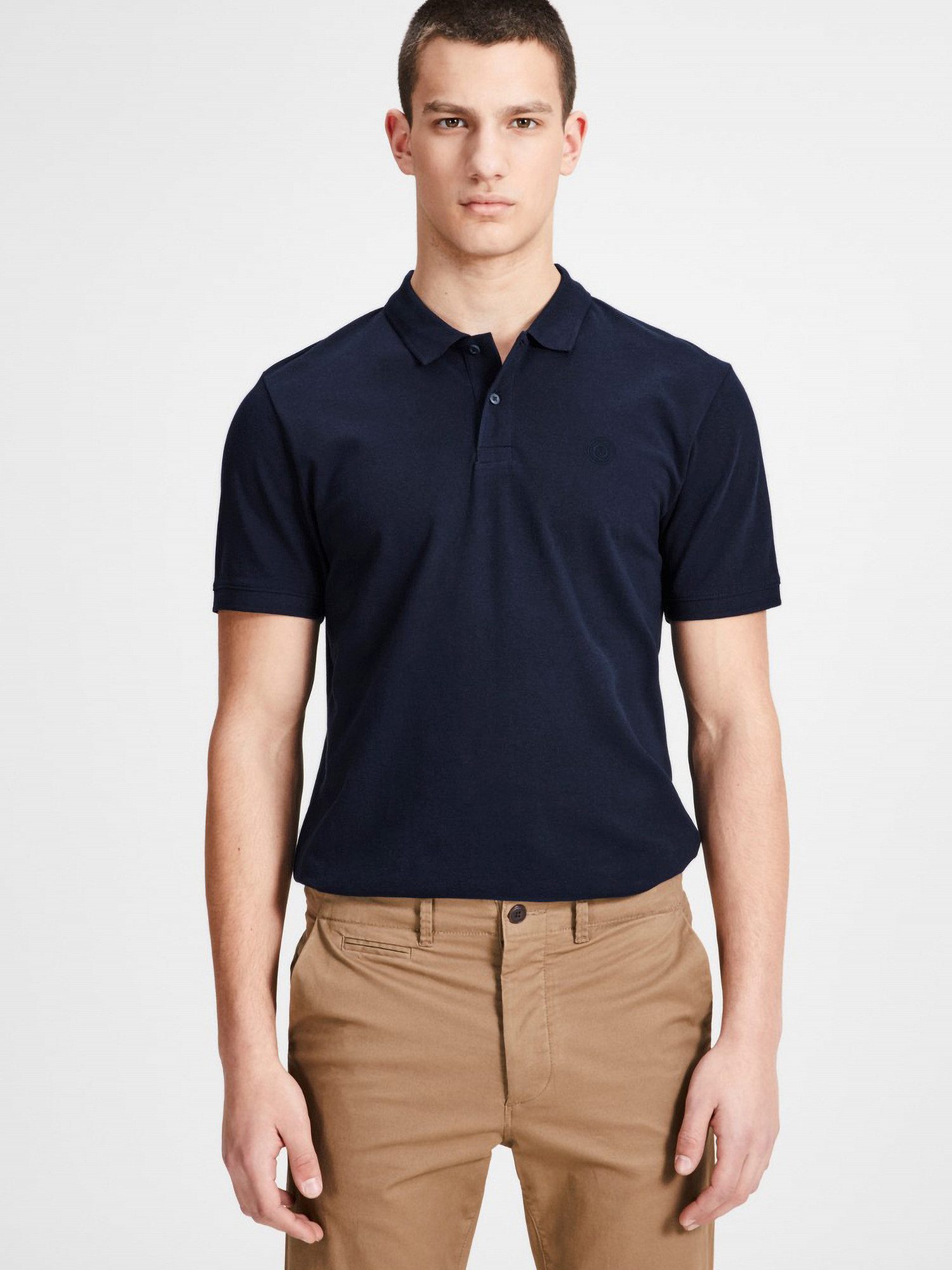 Jack & Jones Poloshirt Basic (3-tlg., 3er Pack) slimfit / figurbetont geschnitten