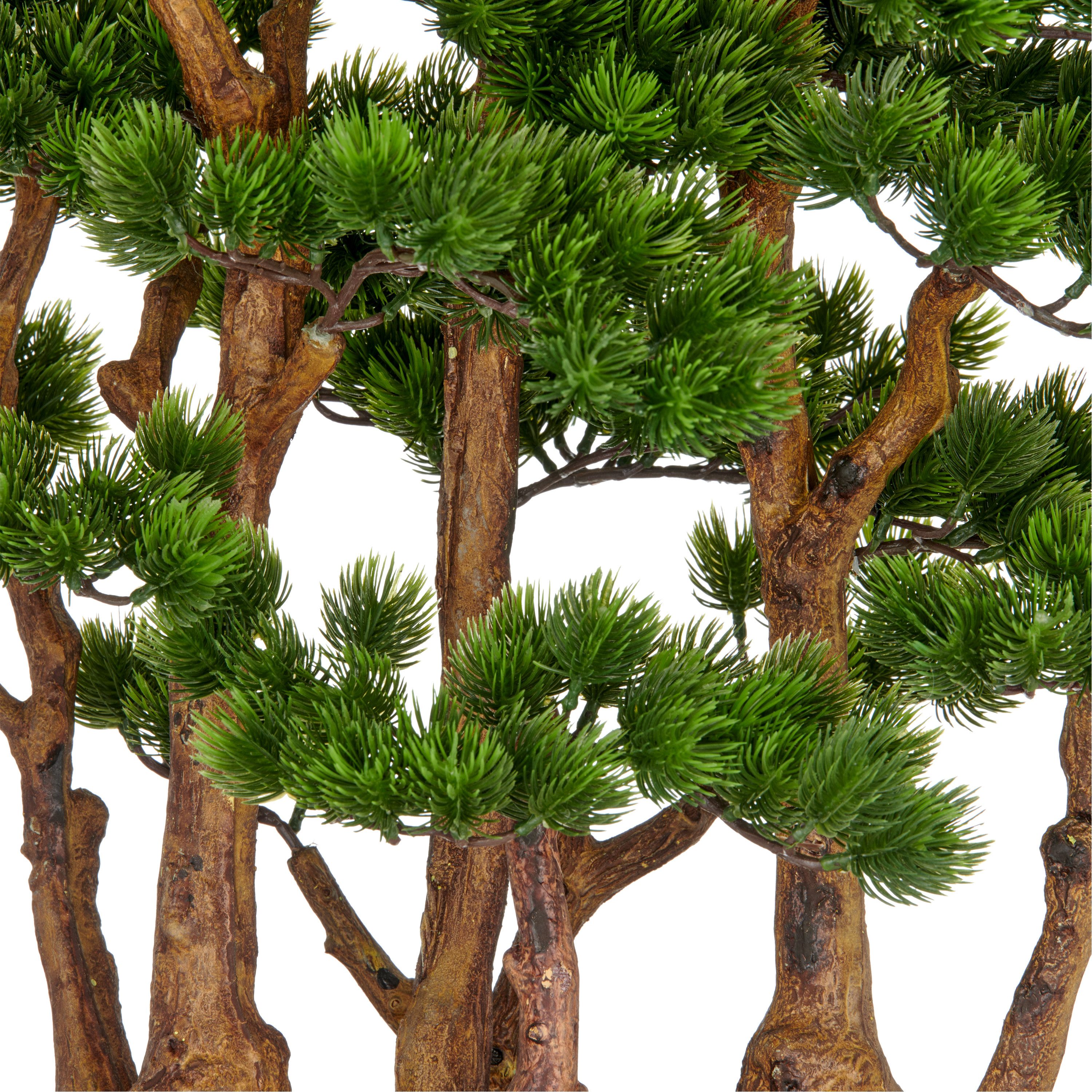 Kunstbonsai Bonsai Kiefer, Creativ green, Höhe 60 cm, mit detailgetreuer Gestaltung – Bild 2 von 2