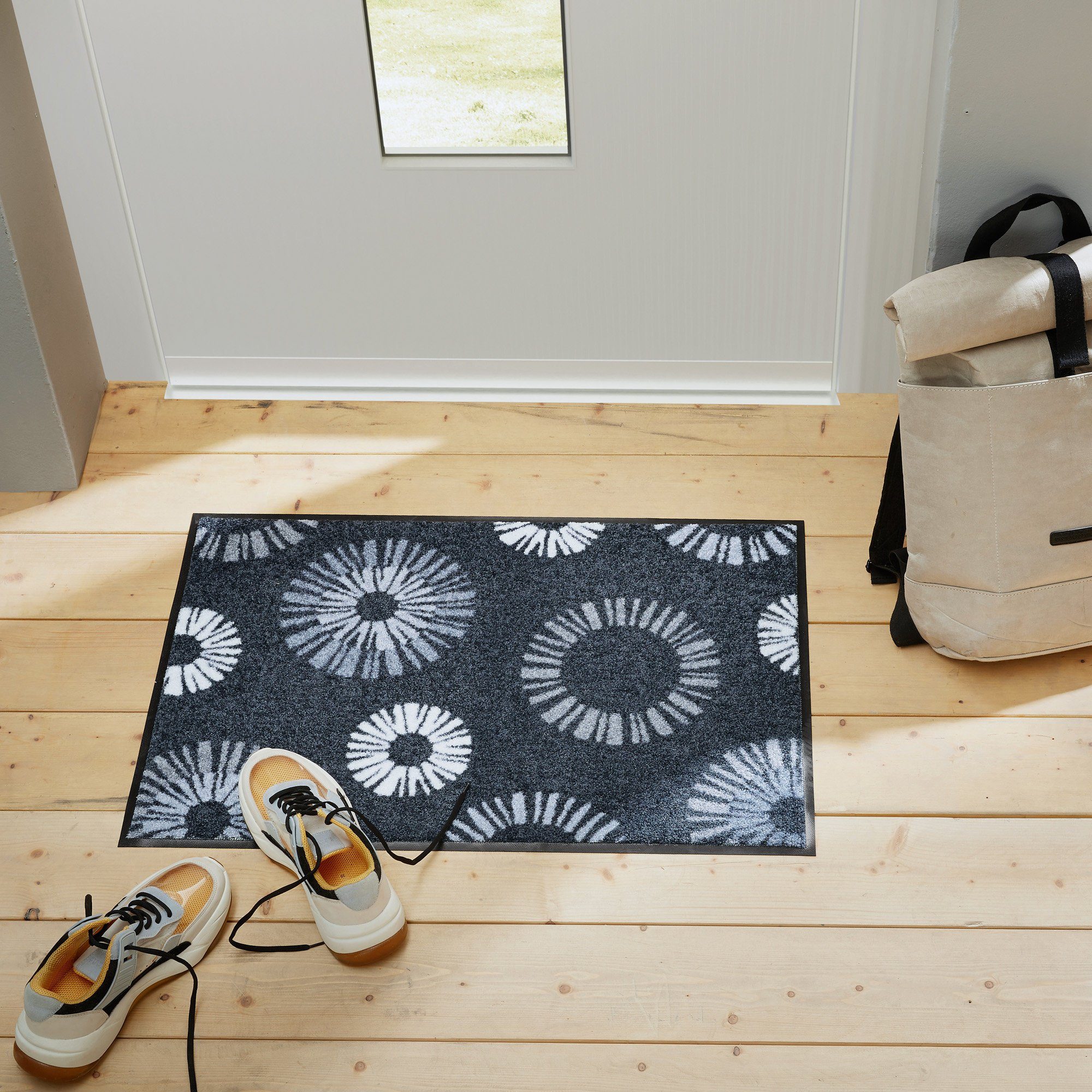 Erwin Müller Fußmatte Fußmatte "Konz", eckig, Höhe: 7 mm, gemustert