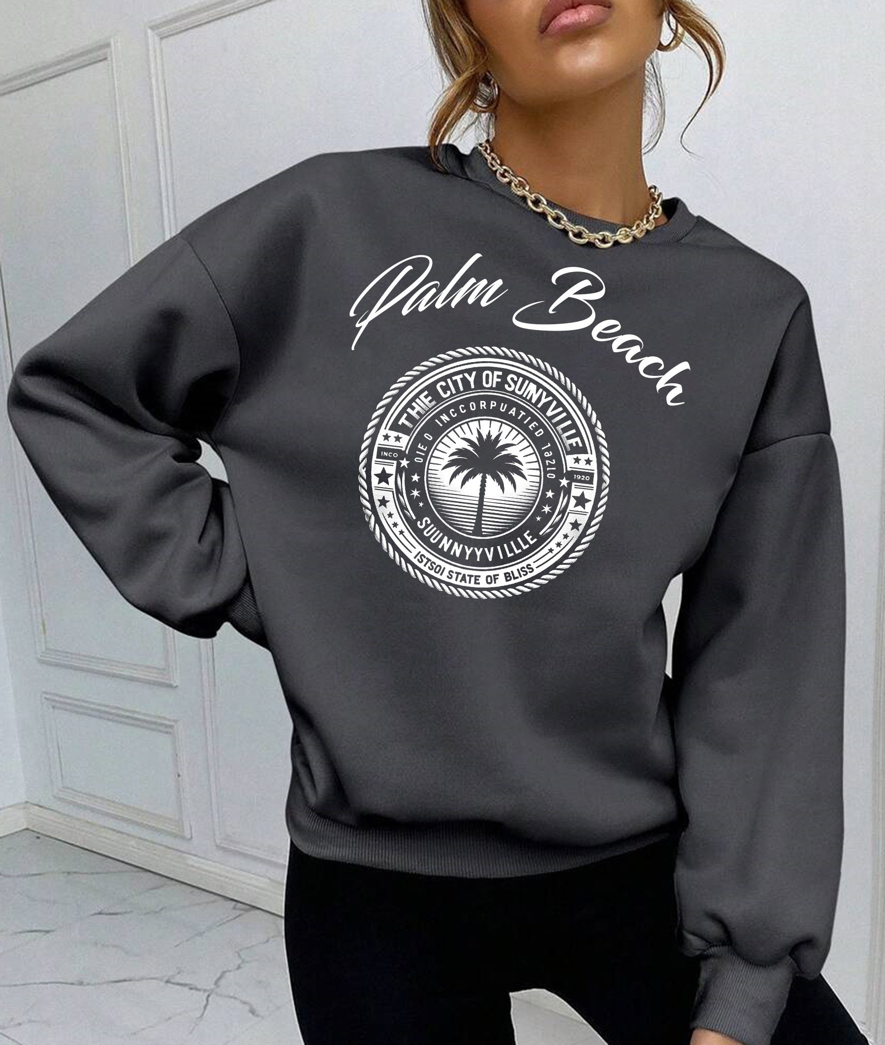 RMK Rundhalspullover Damen Pulli Pullover Hoodie günstig online kaufen