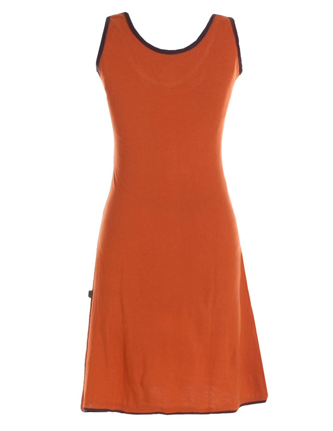Vishes Tunikakleid Damen Longshirt-Kleid Sommer Mini-Kleid Tunika-Kleid Shirtkleid Boho, Goa, Hippie Style