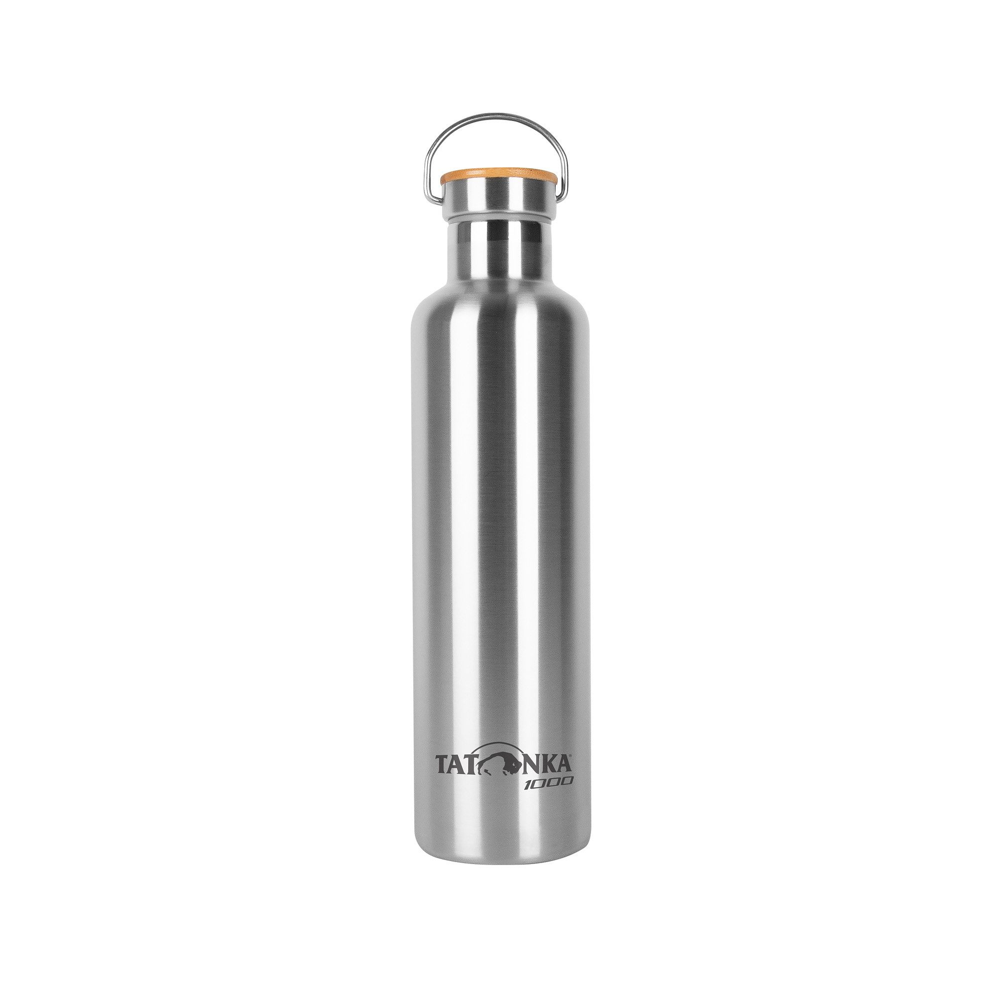TATONKA® Isolierflasche Hot + Cold Stuff Bamboo Lid 1000 Isolierflasche