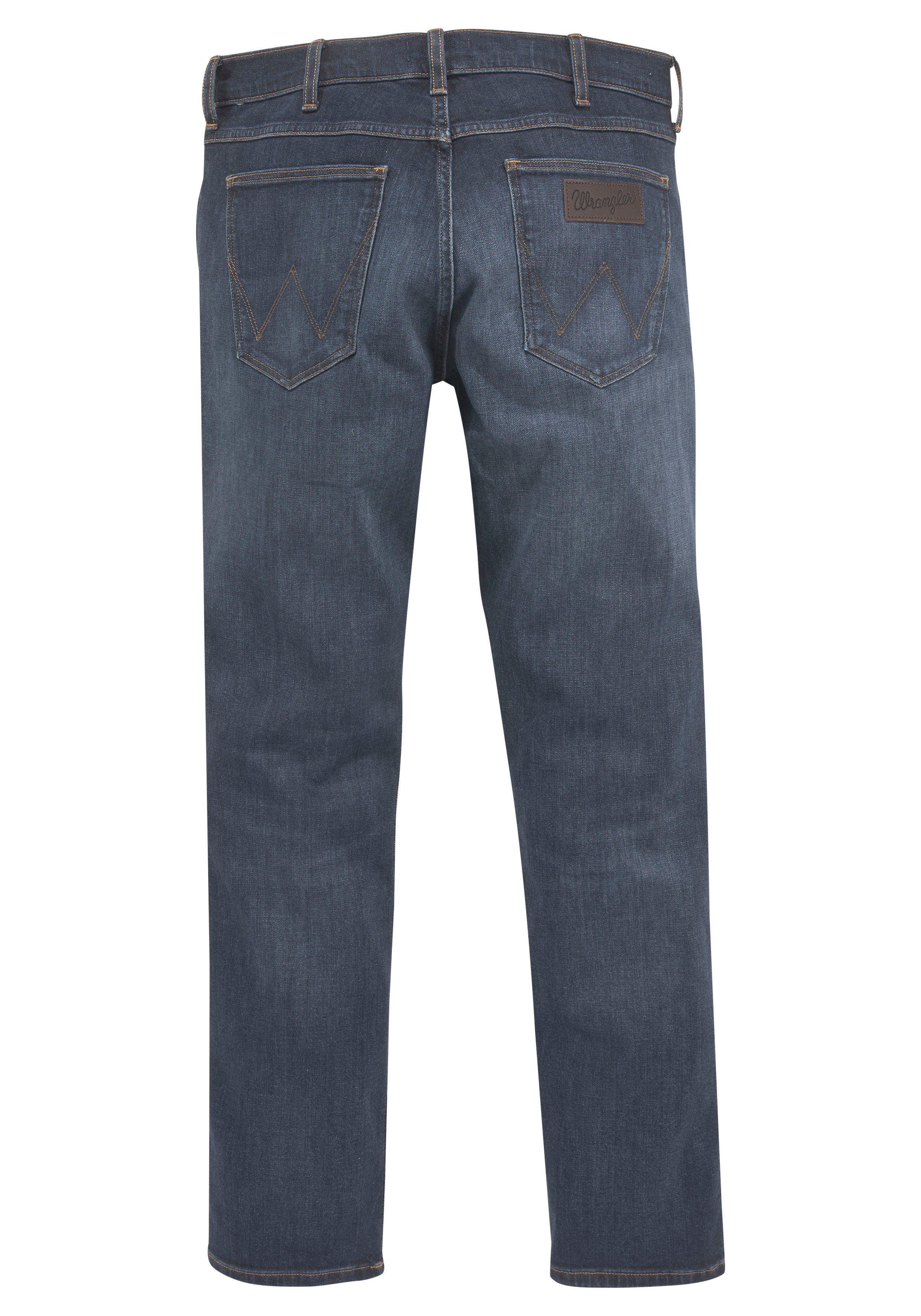 Wrangler Straight Regular electric Greensboro Straight Regular Stretch-Jeans