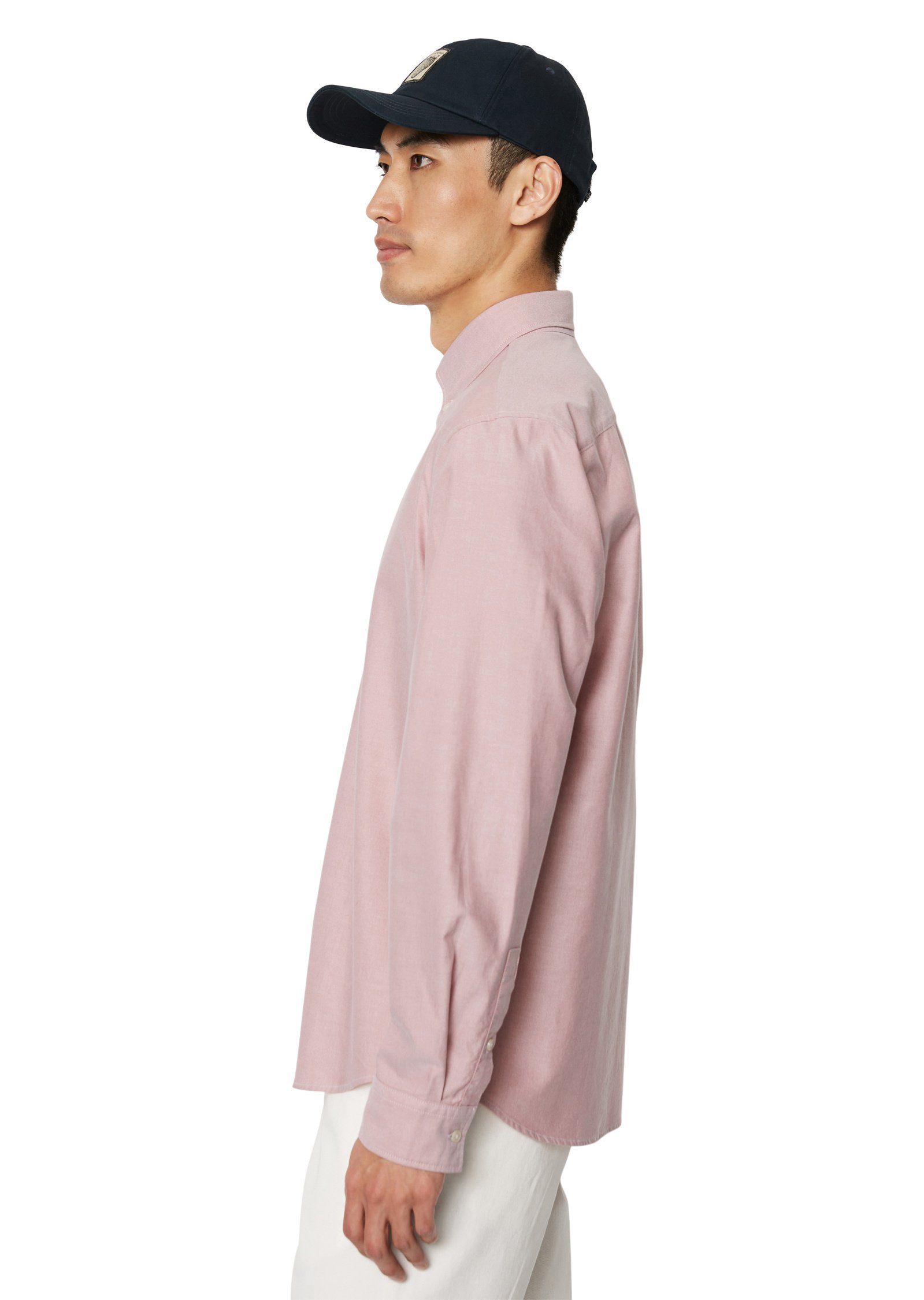 Marc rosa Langarmhemd aus Bio-Baumwolle O'Polo