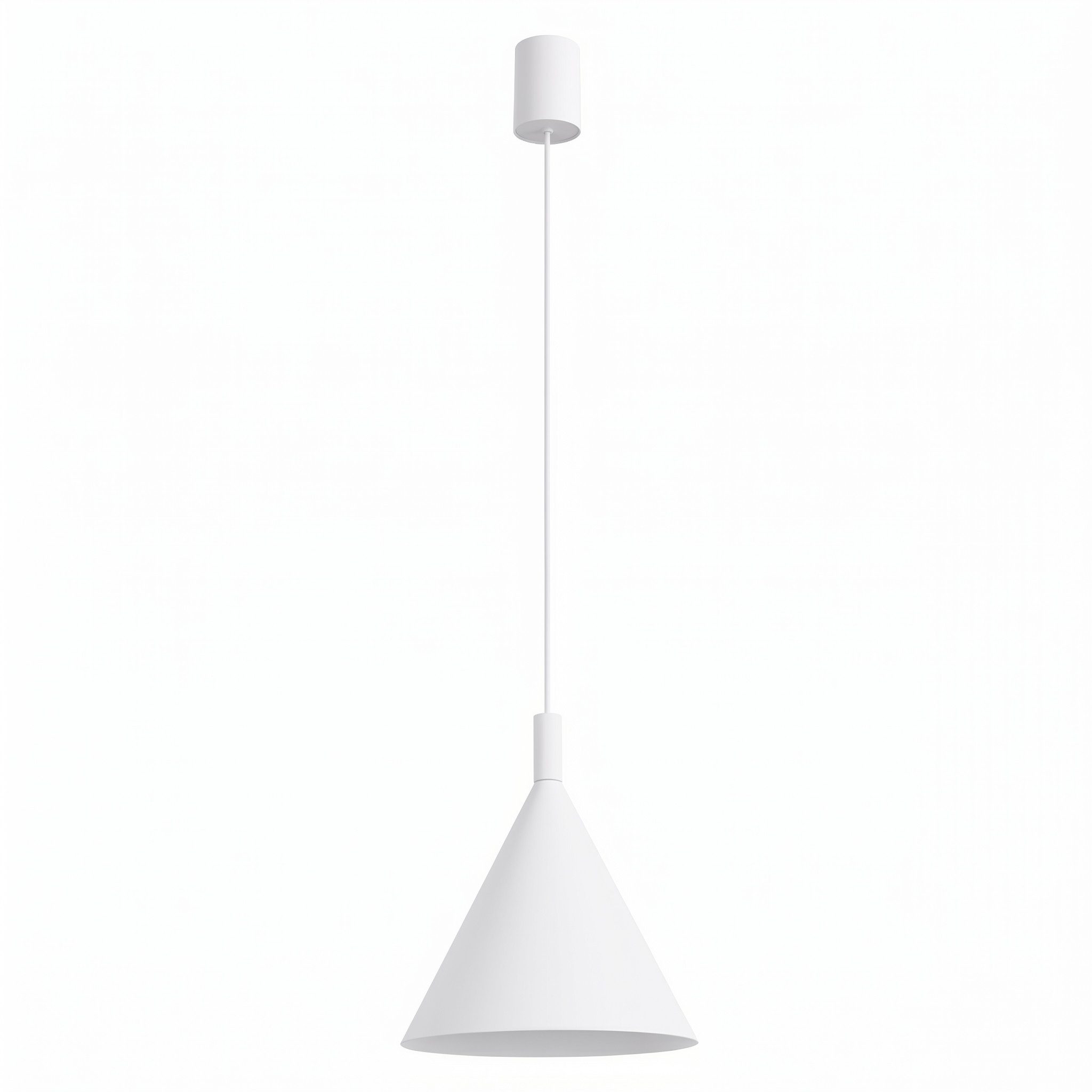 SOLLUX lighting Hängeleuchte Pendelleuchte NOX 25 weiß, Nicht enthalten