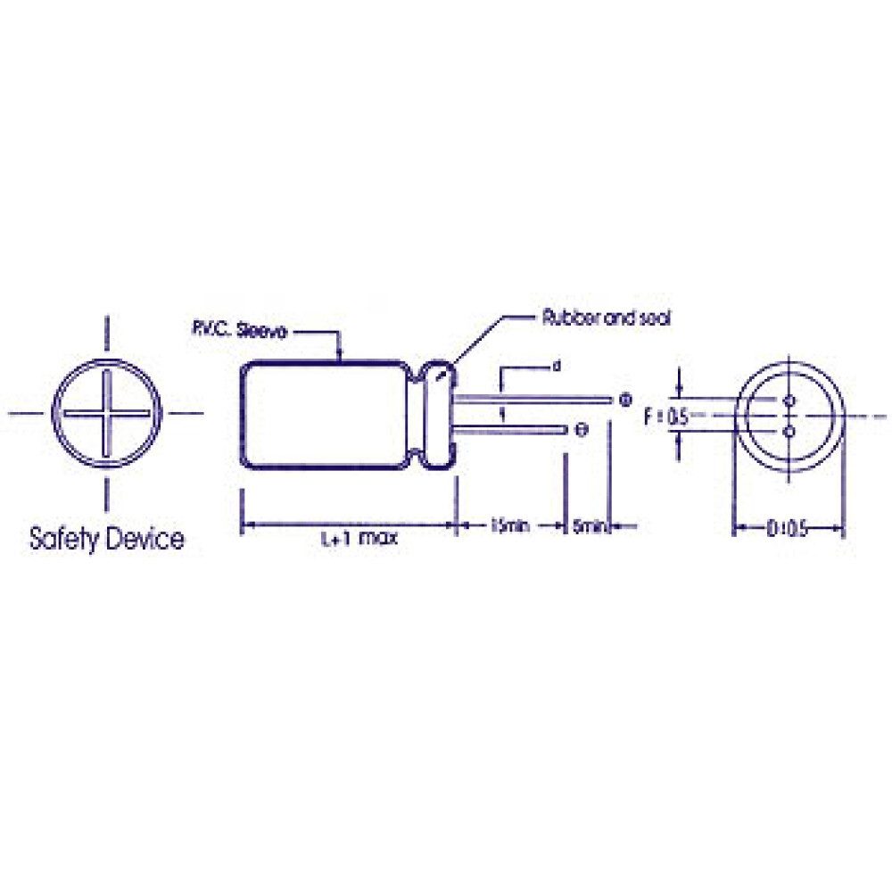 Velleman Relais-Modul ELKO RADIAL 3300µF / 50V, (1-St)