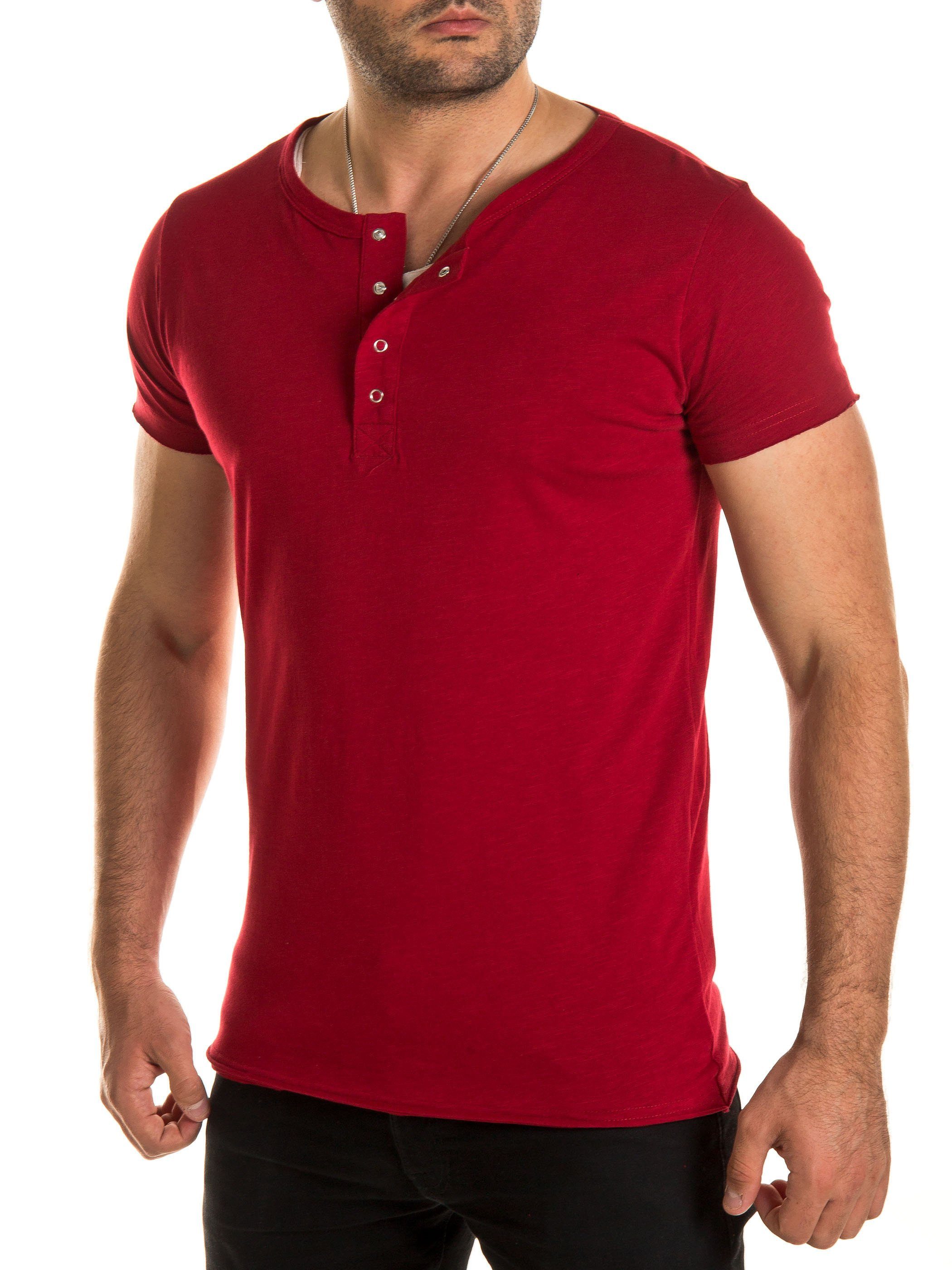 WOTEGA T-Shirt V-Neck Double Layer T-Shirt Pete (Packung) V-Neck Double Lay günstig online kaufen