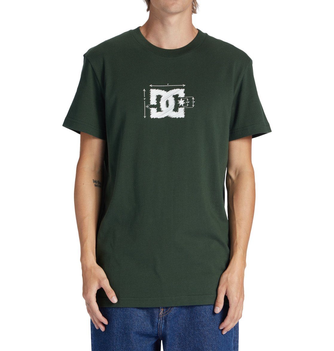DC Shoes T-Shirt Blueprint Sycamore