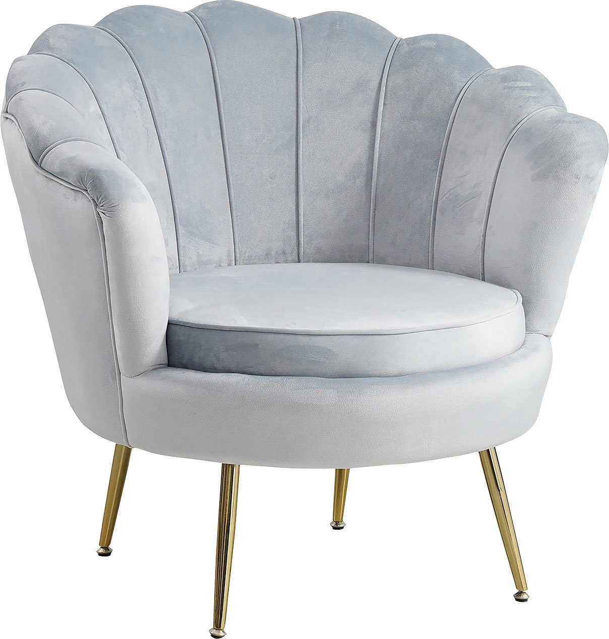 SalesFever Loungesessel Clam, extravagantes Muscheldesign günstig online kaufen