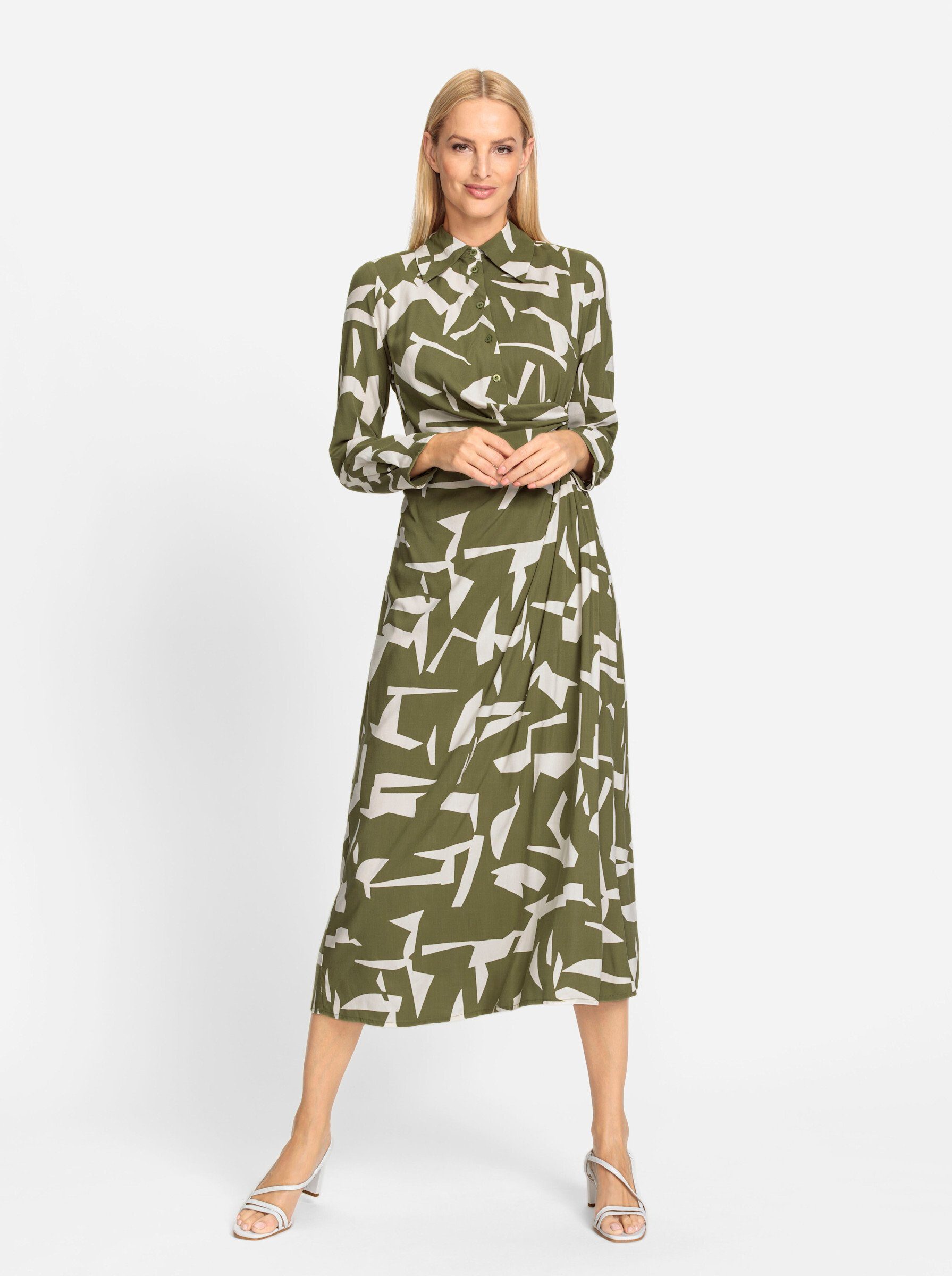 Etuikleid Druck-Kleid