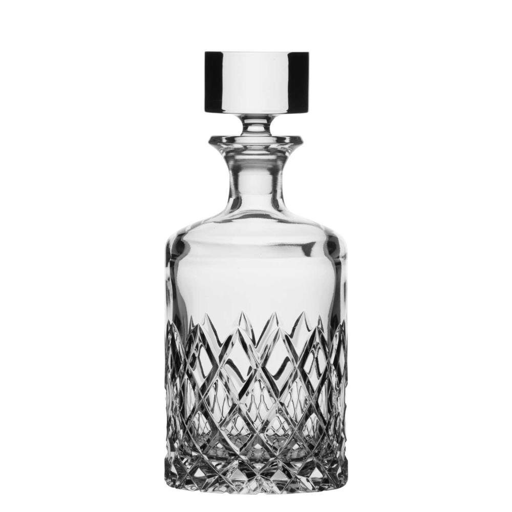 Karaffe Whiskykaraffe Venedig (25 cm) Kristallglas mundgeblasen · von Hand ges